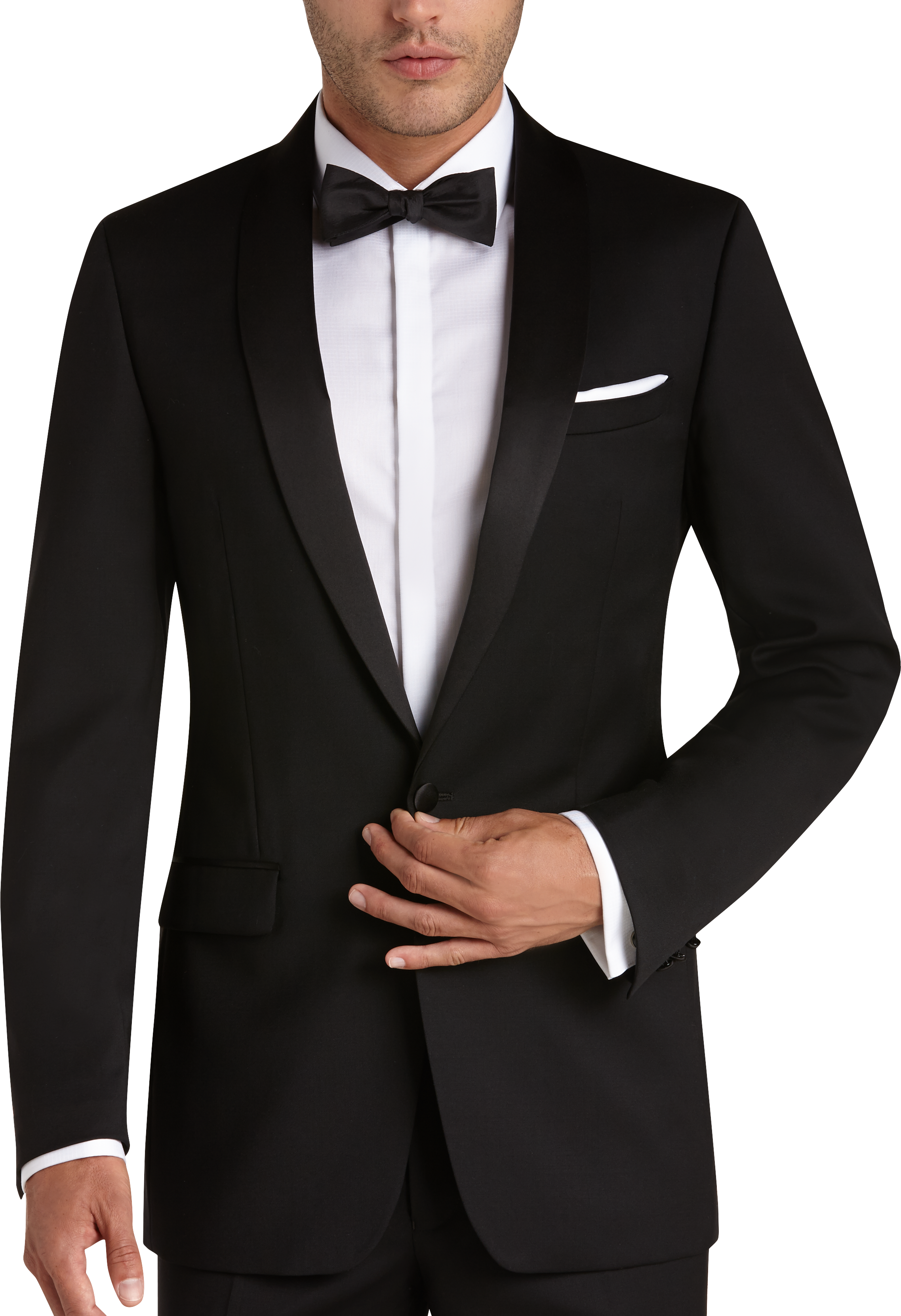 calvin klein navy slim fit tuxedo