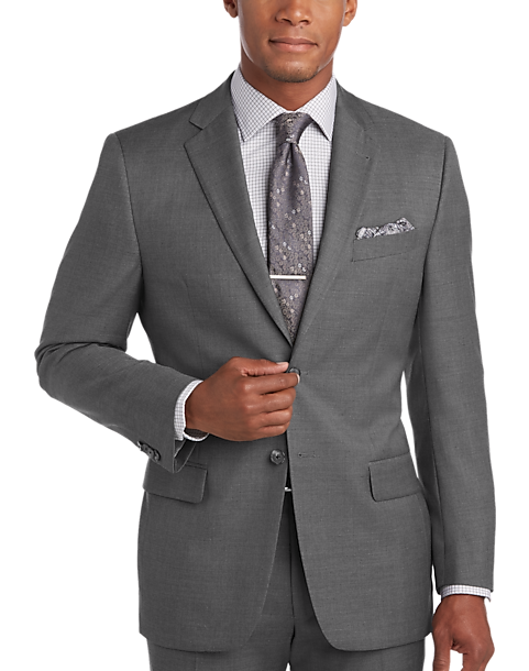 Joseph Abboud Gray Modern Fit Suit Separates - Men's Suits | Men's ...