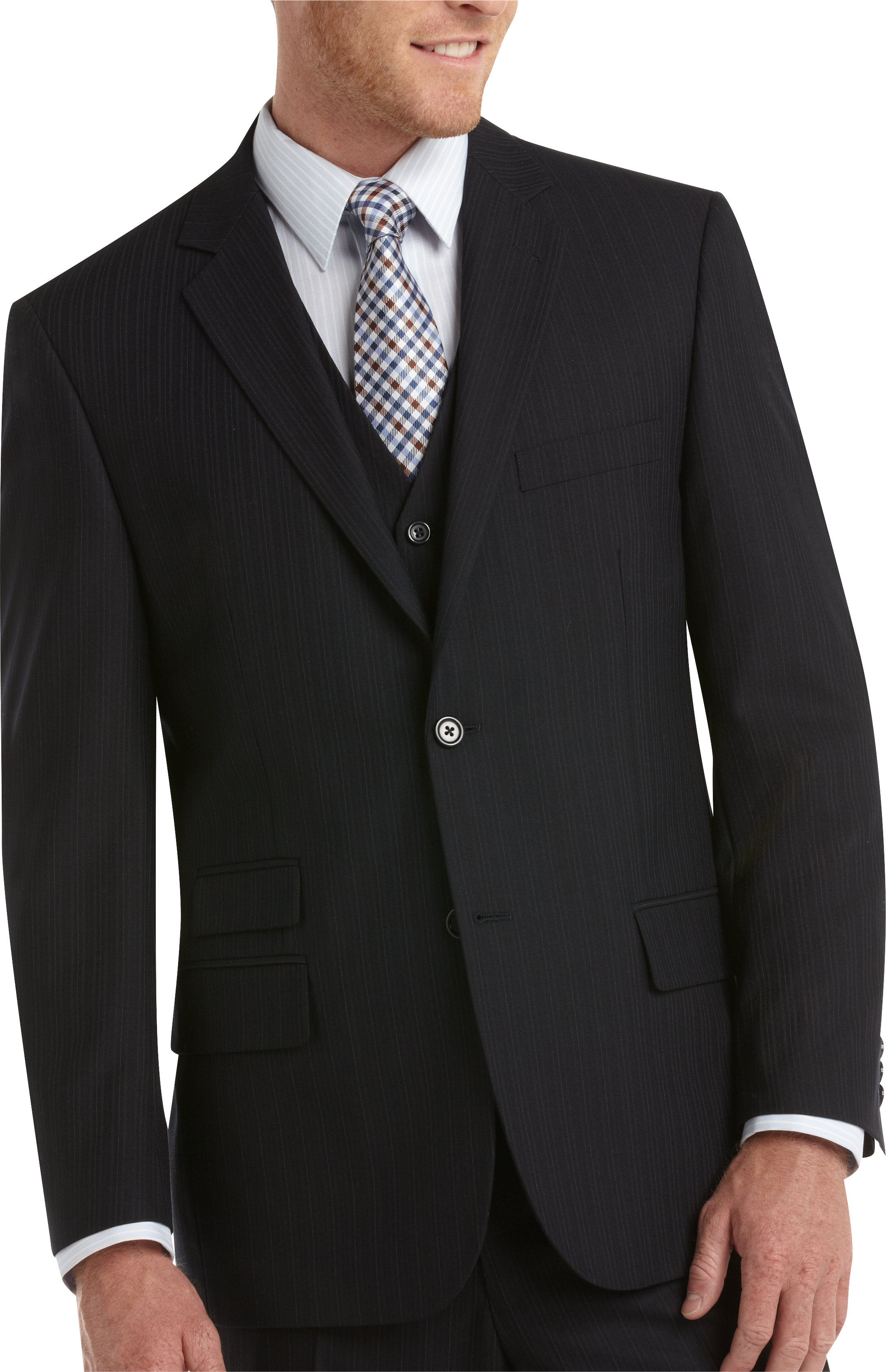 Big & Tall Men's Vested Suits, Suits with Vests | Men's Wearhouse