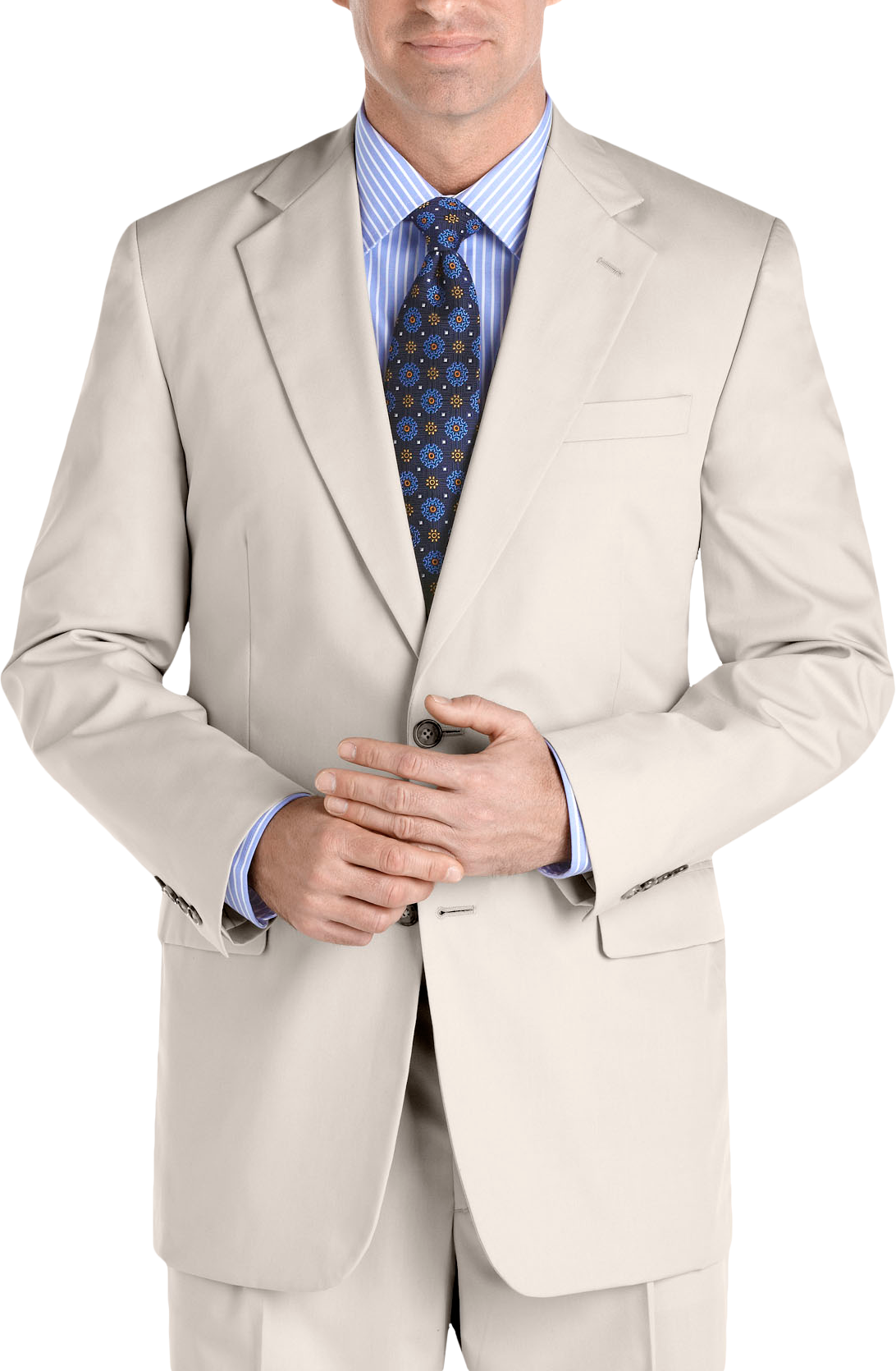 Haspel Tan Poplin Suit Separates Coat - Suit Separate Coats | Men's ...