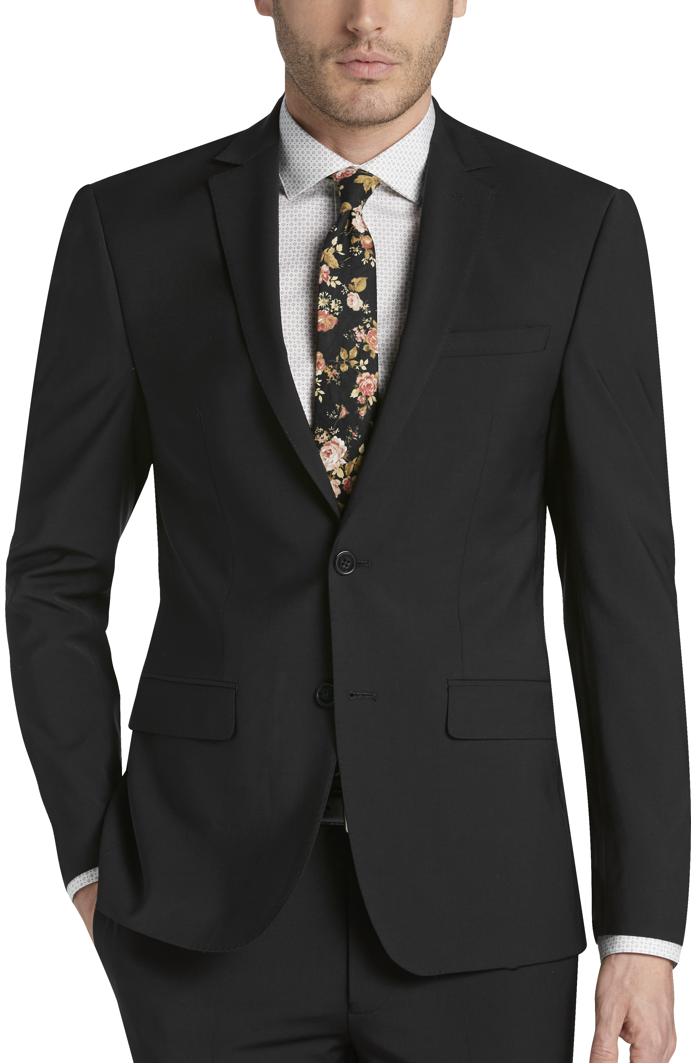 calvin klein skinny fit suit