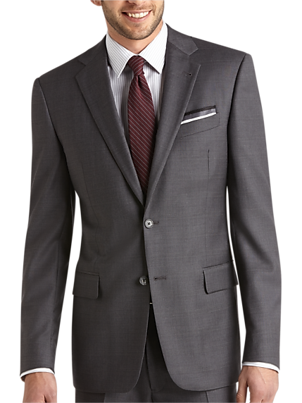 Gray Plaid Suit & Checkered Suit | Men's Wearhouse