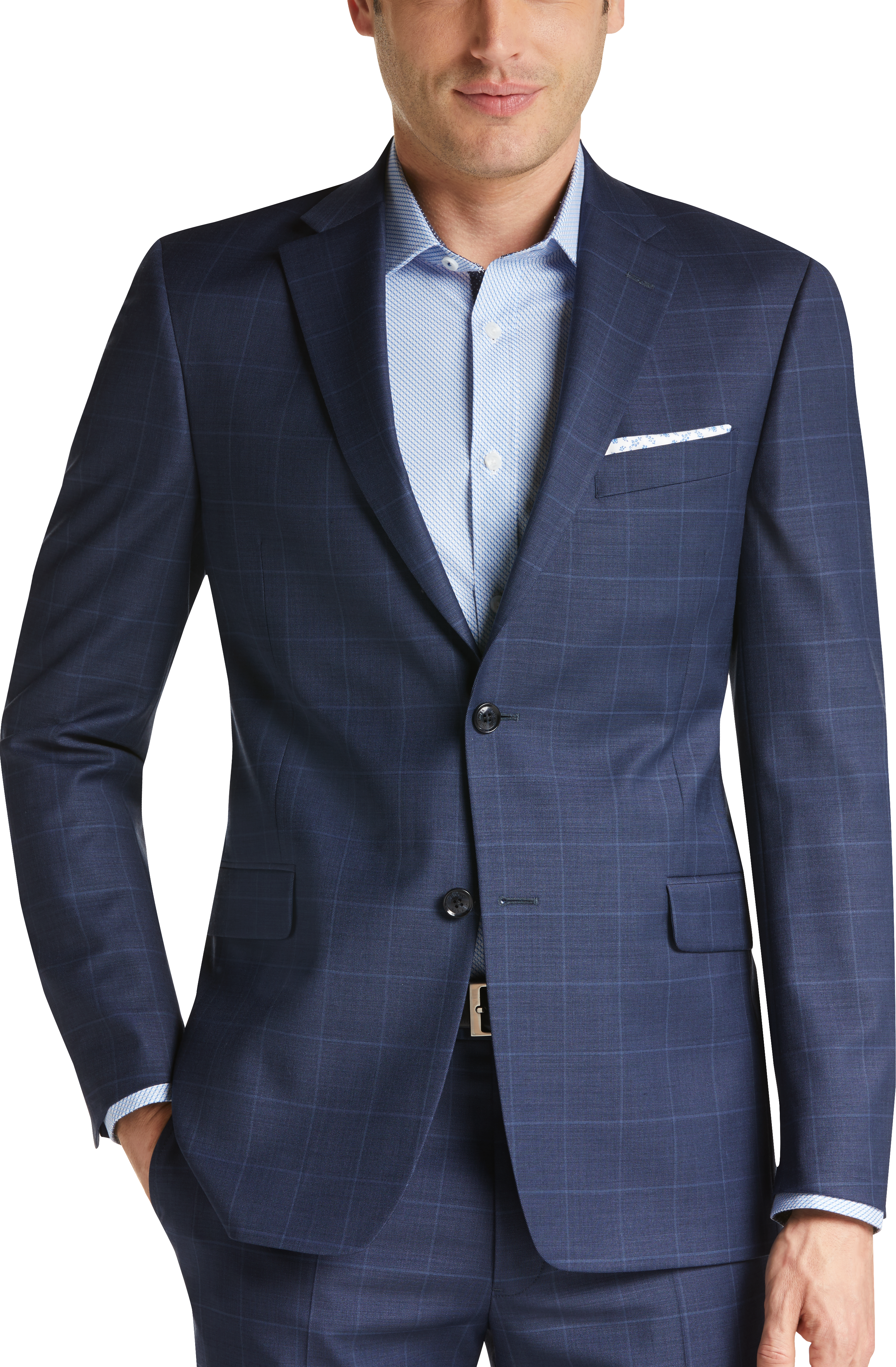 Tommy Hilfiger Trim Fit Suit Navy - FitnessRetro