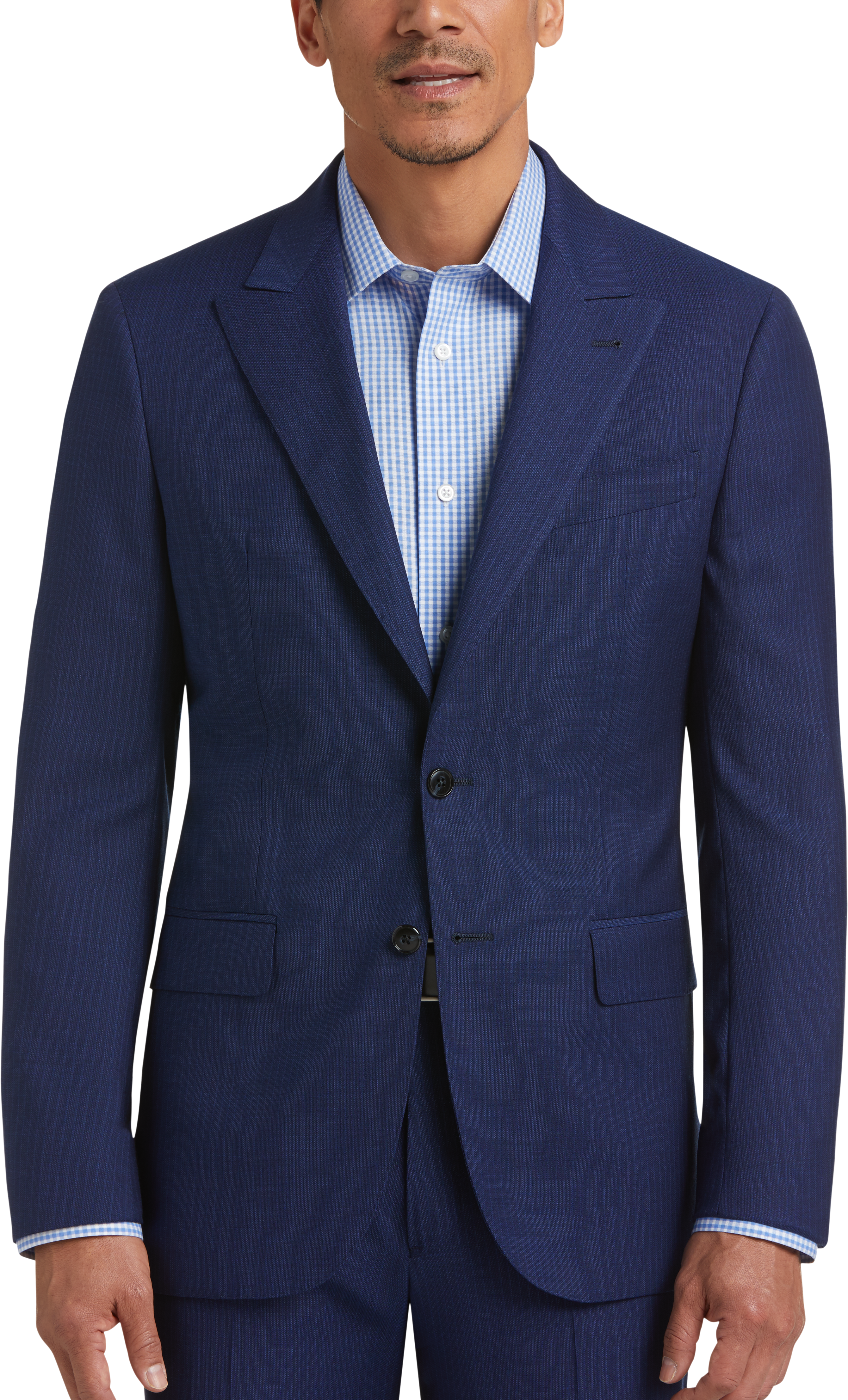 Joseph Abboud Blue Stripe Slim Fit Suit - Men's The New Blue Suit | Men ...