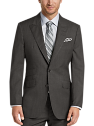 modern suit gray suits abboud joseph mens pronto vested uomo multistripe athletic menswearhouse wearhouse quick