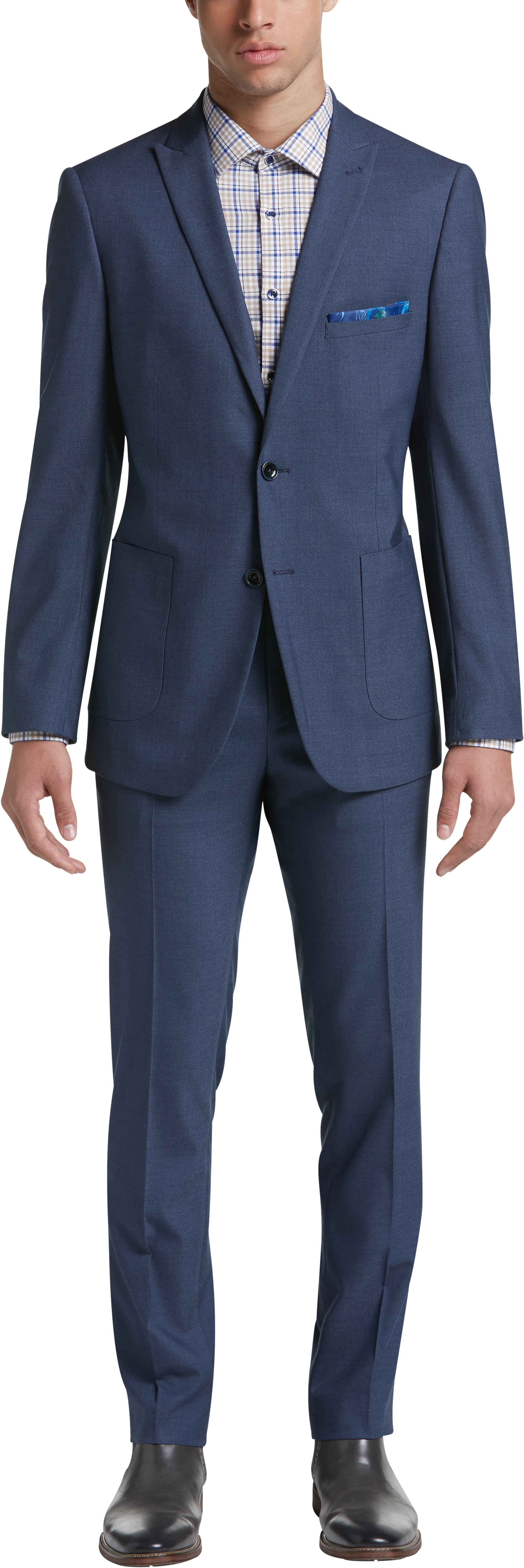 Paisley & Gray Suit Separates Coat, Blue Gray - Men's Suits | Men's ...