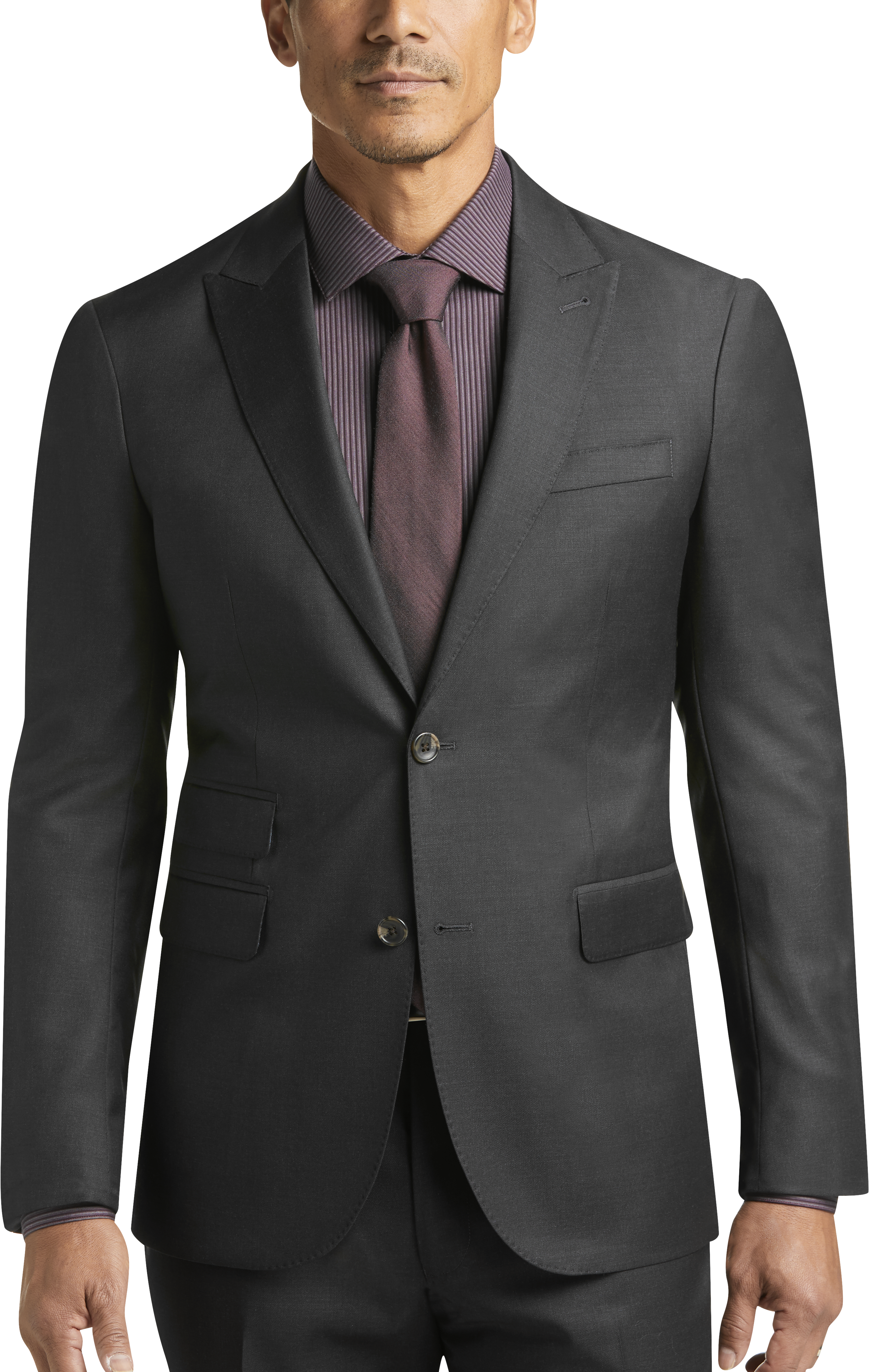 Men S Charcoal Suit Dark Grey Suit Men S Wearhouse