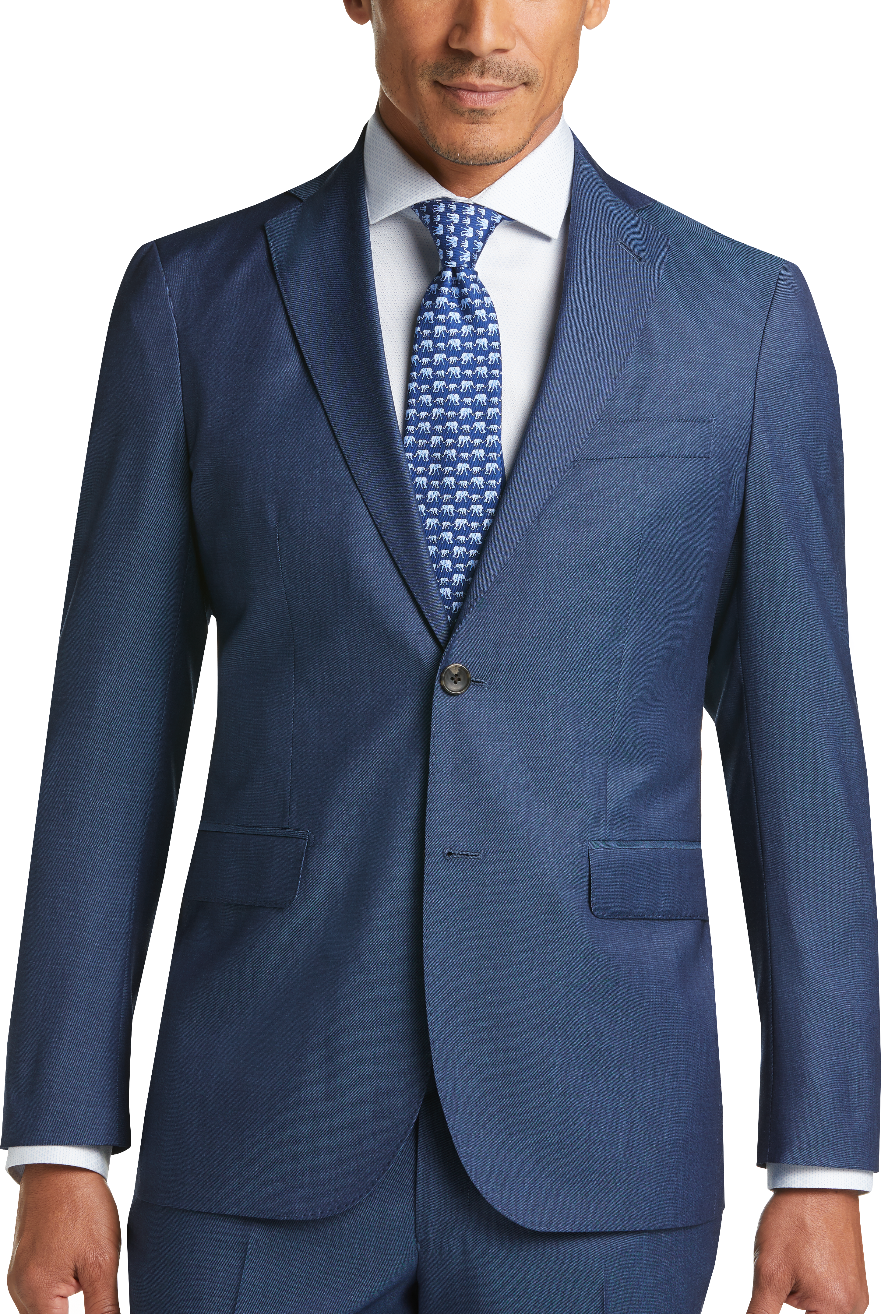 Strong Suit Blue Extreme Slim Fit Suit - Men's Suits | Men's Wearhouse