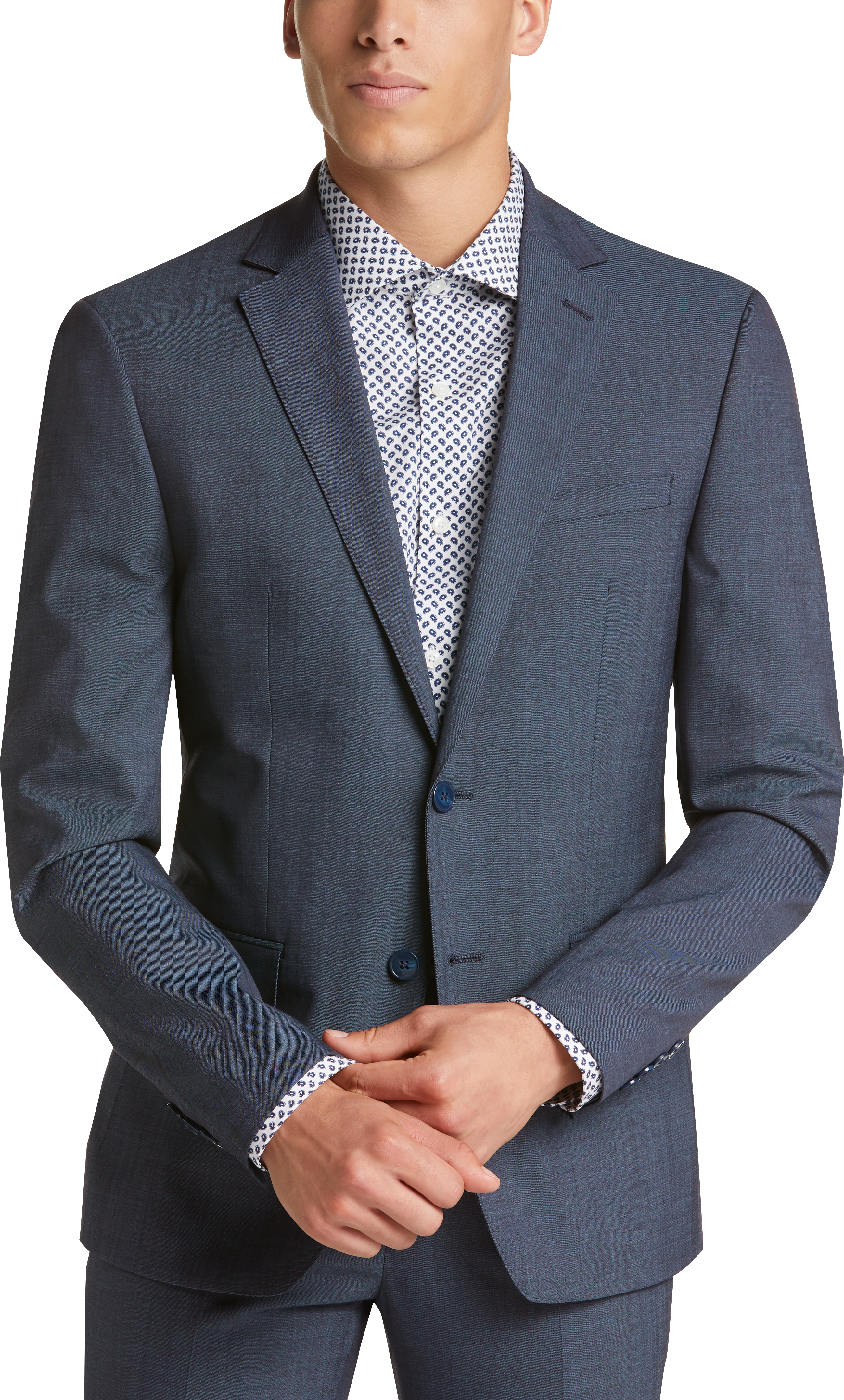 calvin klein skinny fit suit