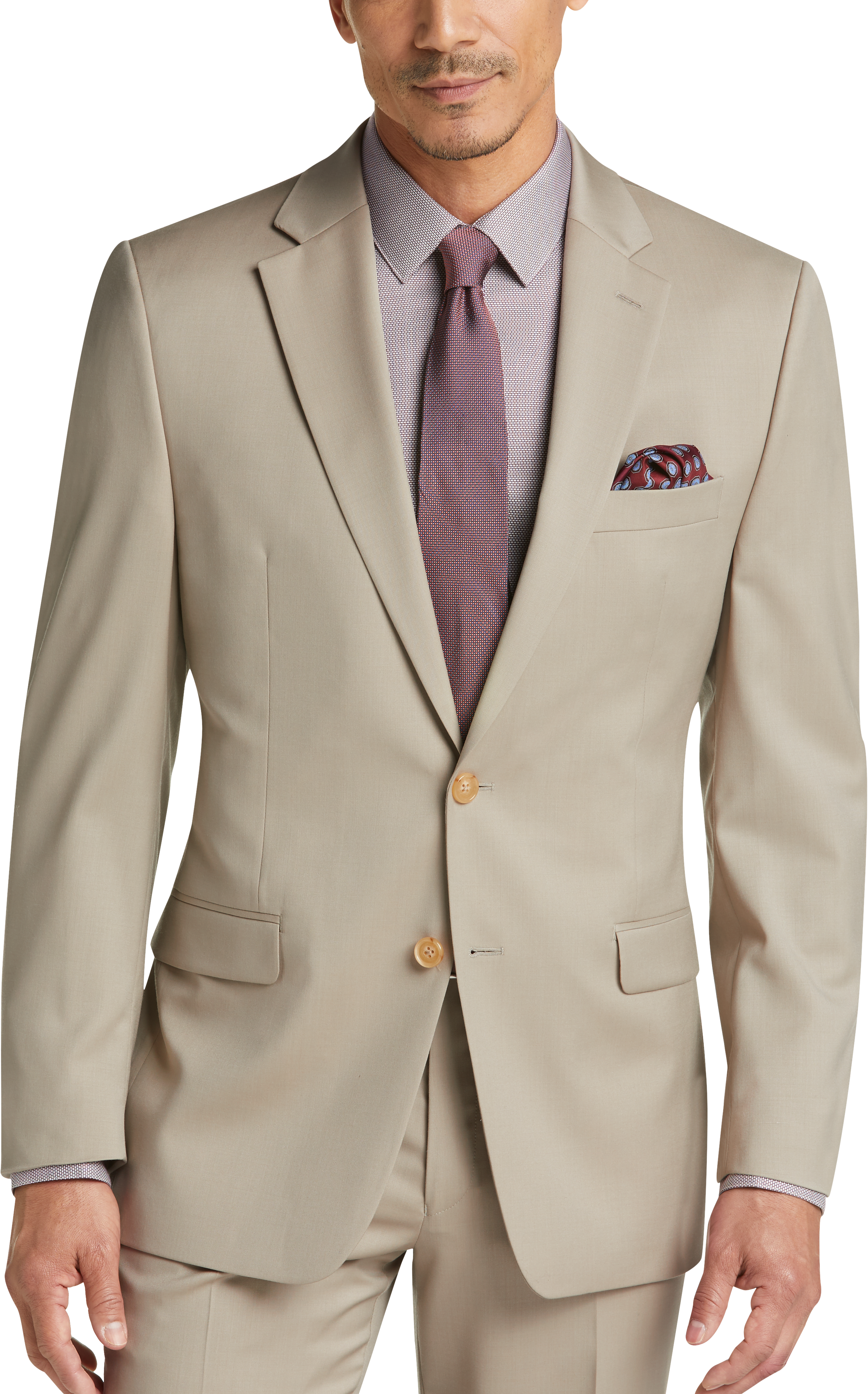 Lauren By Ralph Lauren Tan Classic Fit Suit Men S Suits Men S