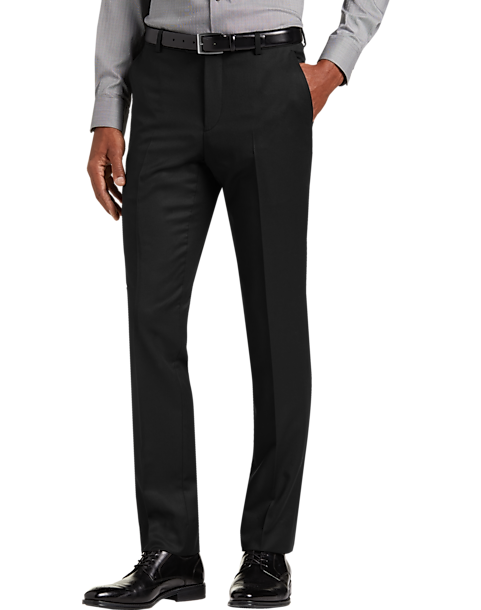 JOE Joseph Abboud Black Extreme Slim Fit Suit Separate Pant - Men's ...