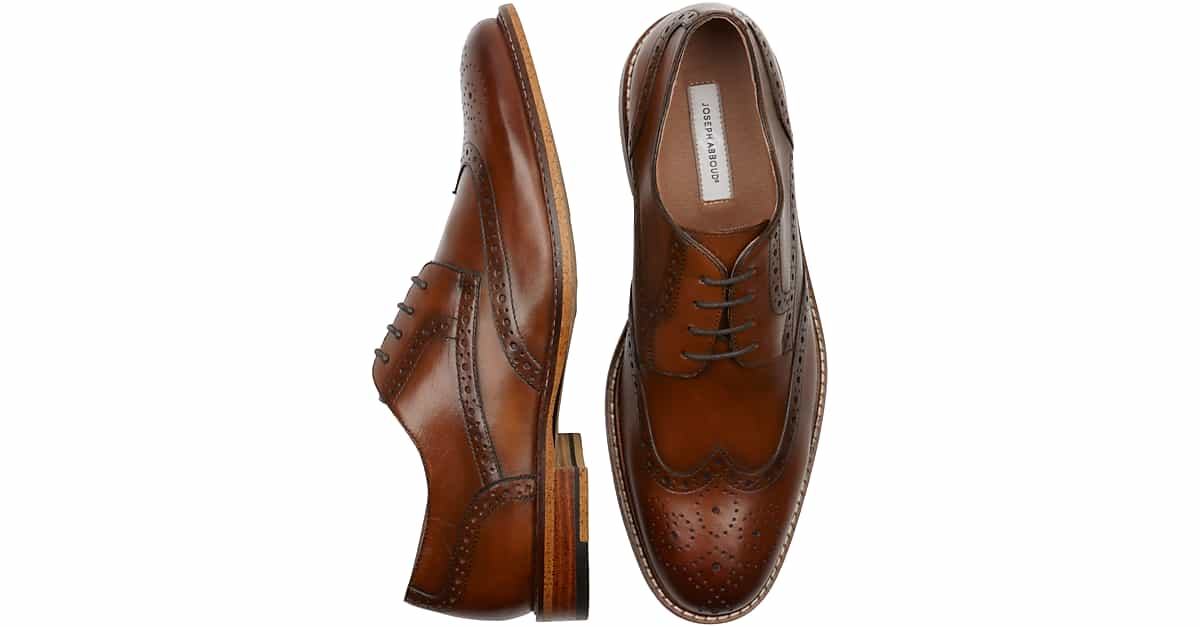 tan wingtips