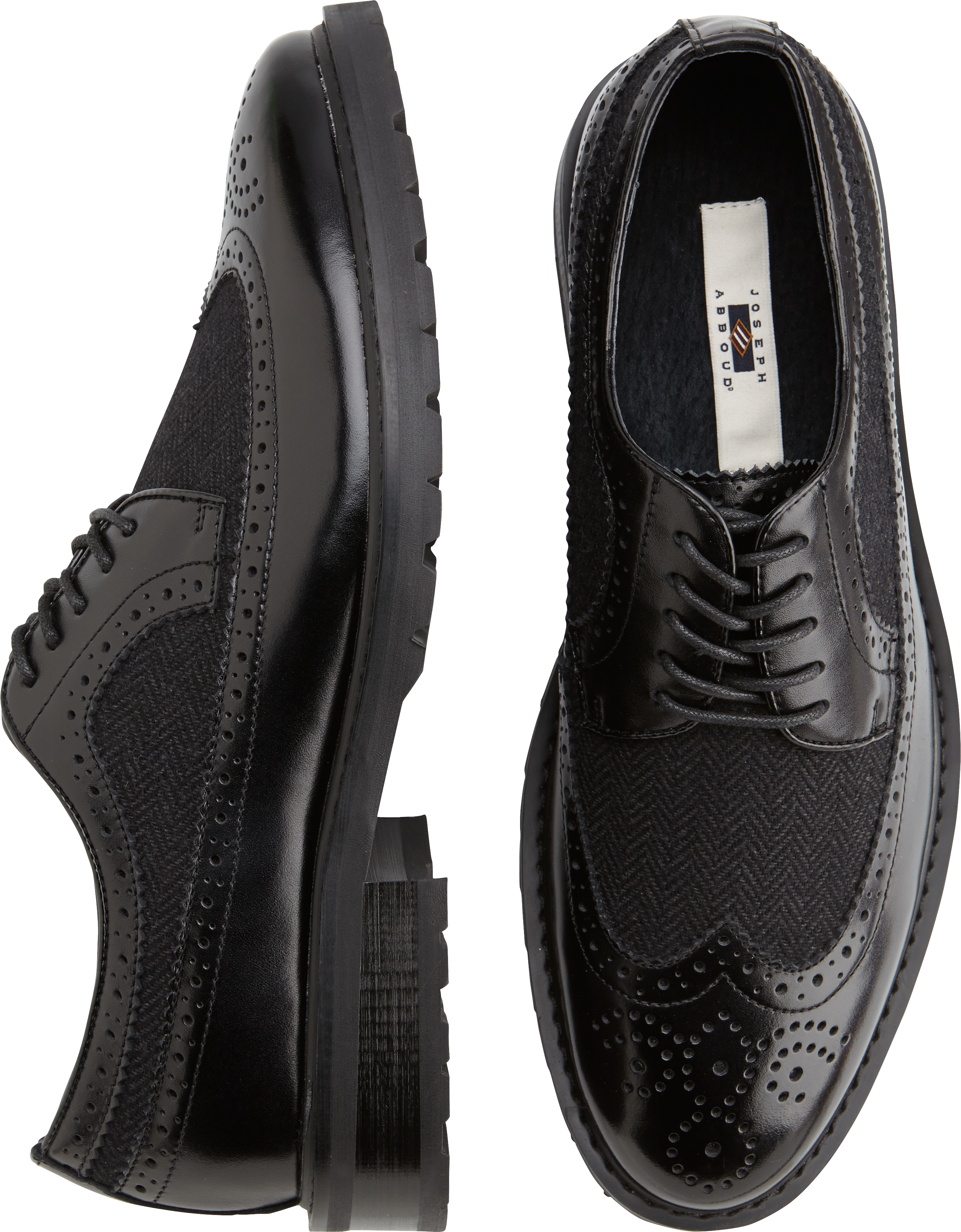 joseph abboud wingtip oxfords