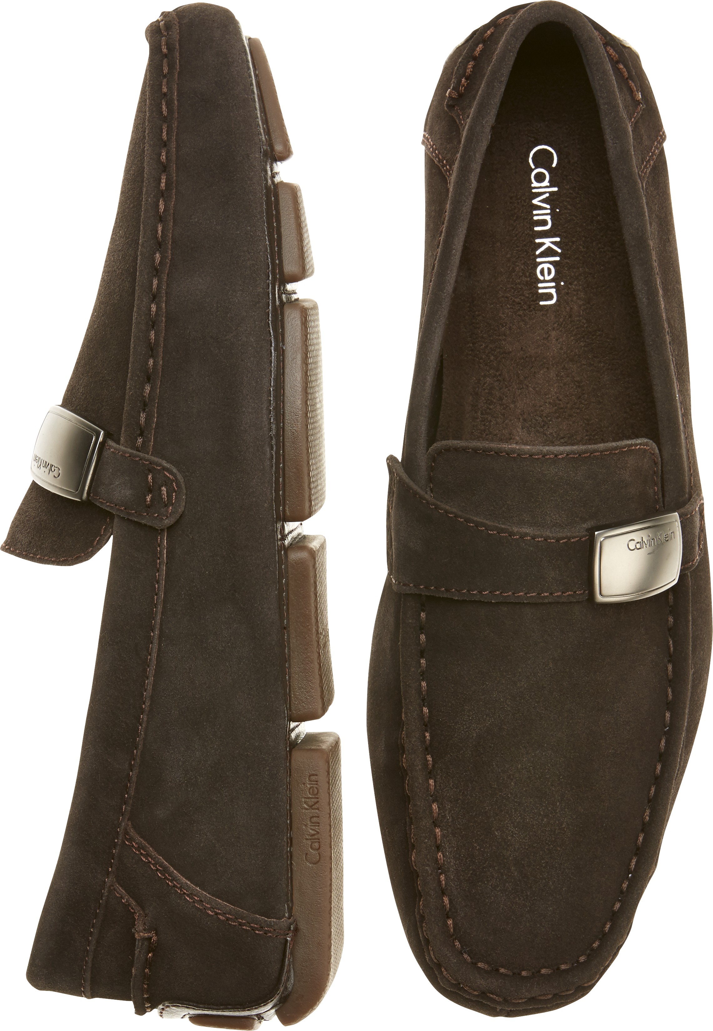 calvin klein brown sneakers