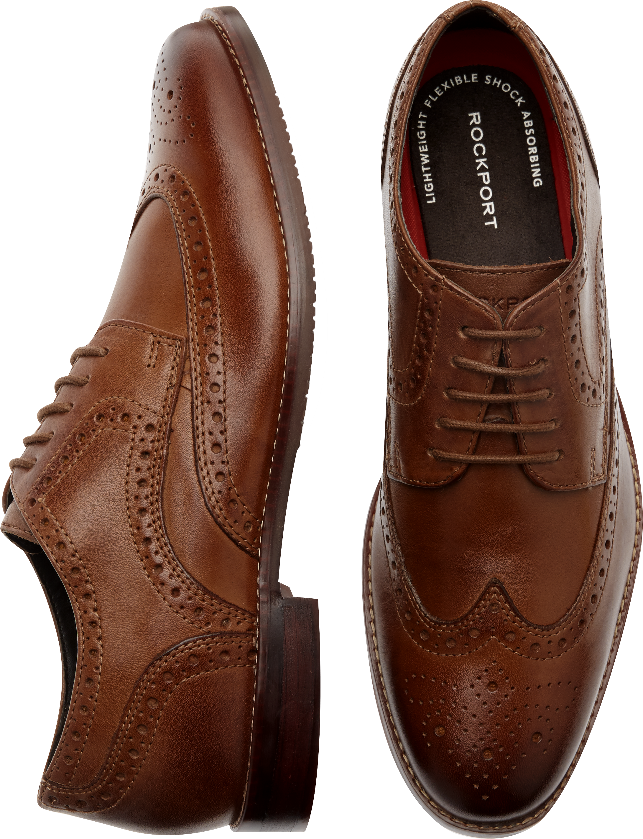 Rockport Saxxen Wingtip Dress Shoes Men S Shoes Men S Wearhouse