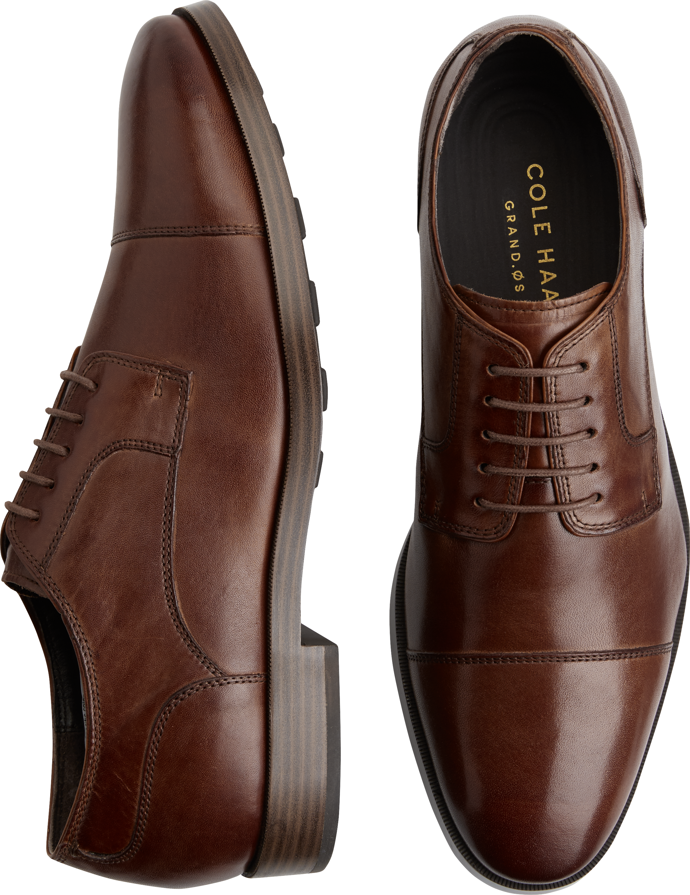 mens tan oxfords