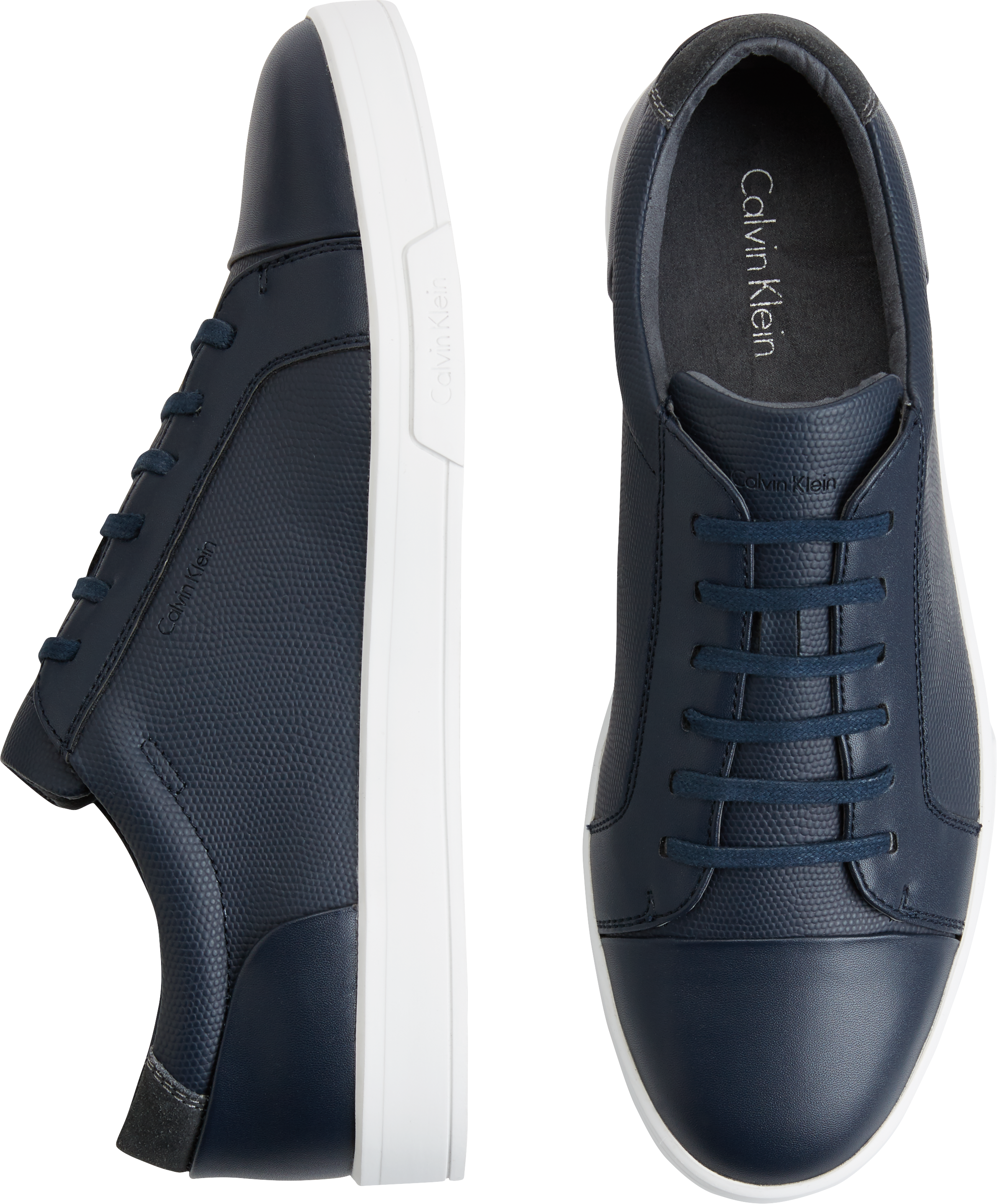 calvin klein slip on shoes mens