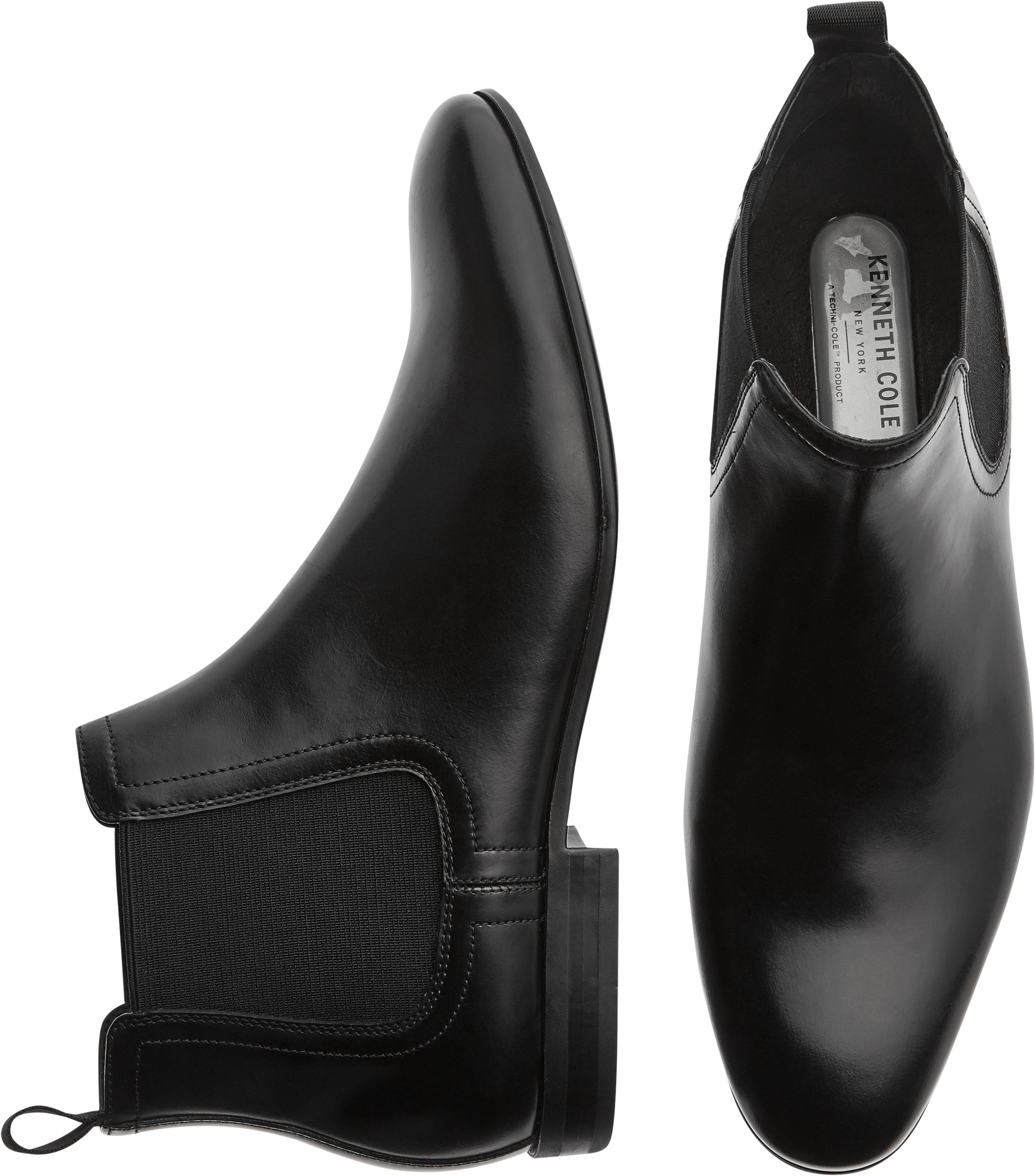 Kenneth Cole Techni Cole Black Chelsea Boots Men S Shoes Men S