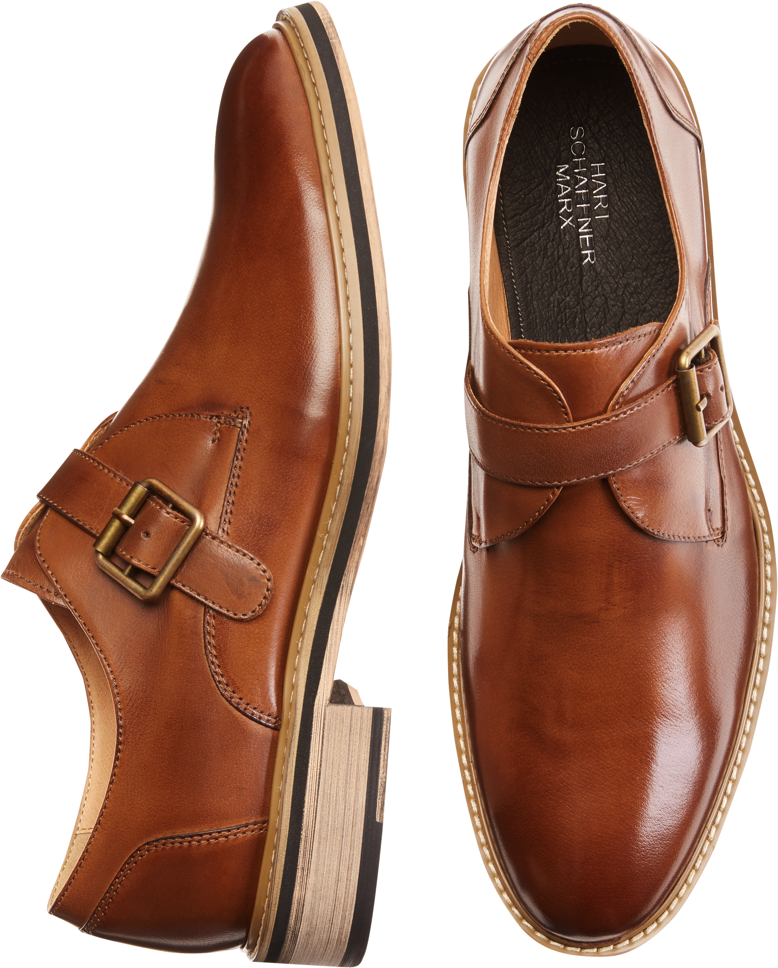 belvedere amico tan double monk strap shoes