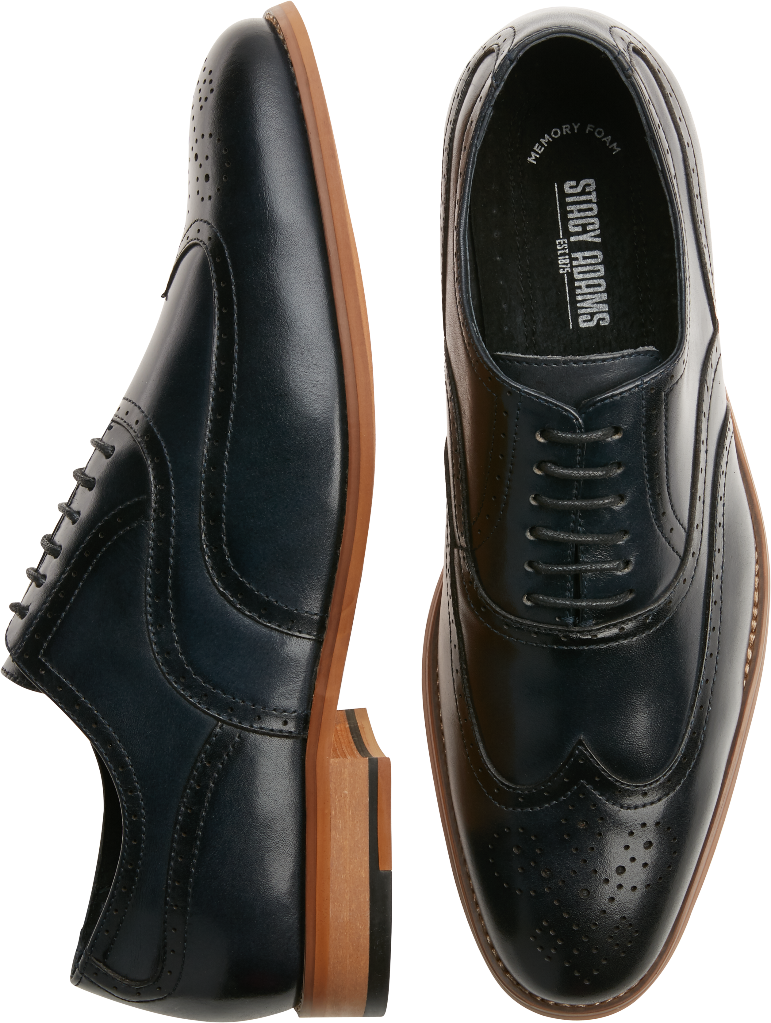 men's stacy adams dunbar wingtip oxford