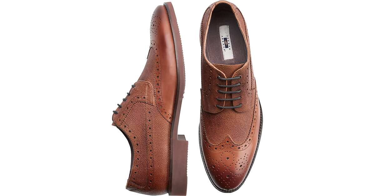 joseph abboud tan shoes