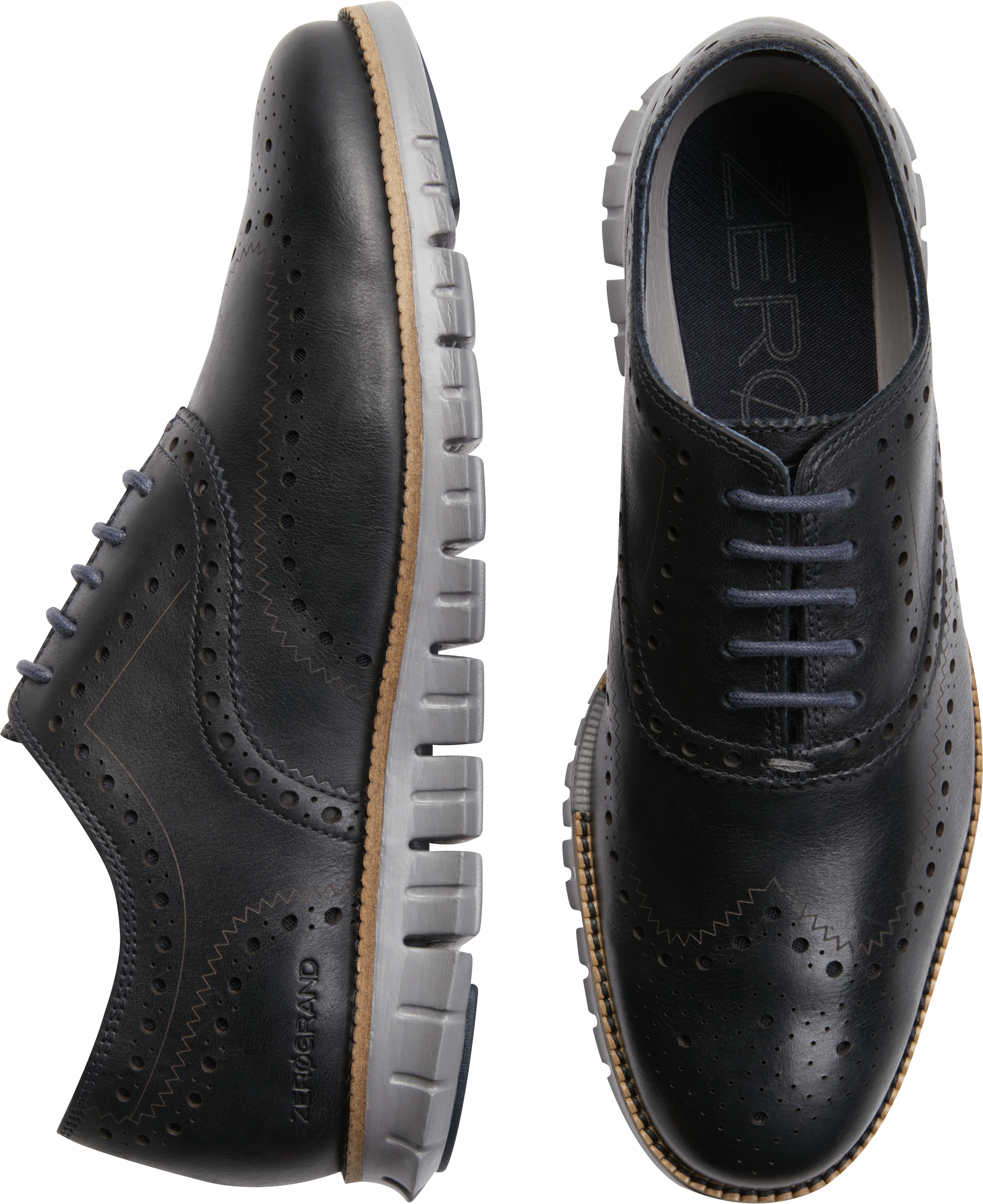 cole haan grand os wingtip oxford