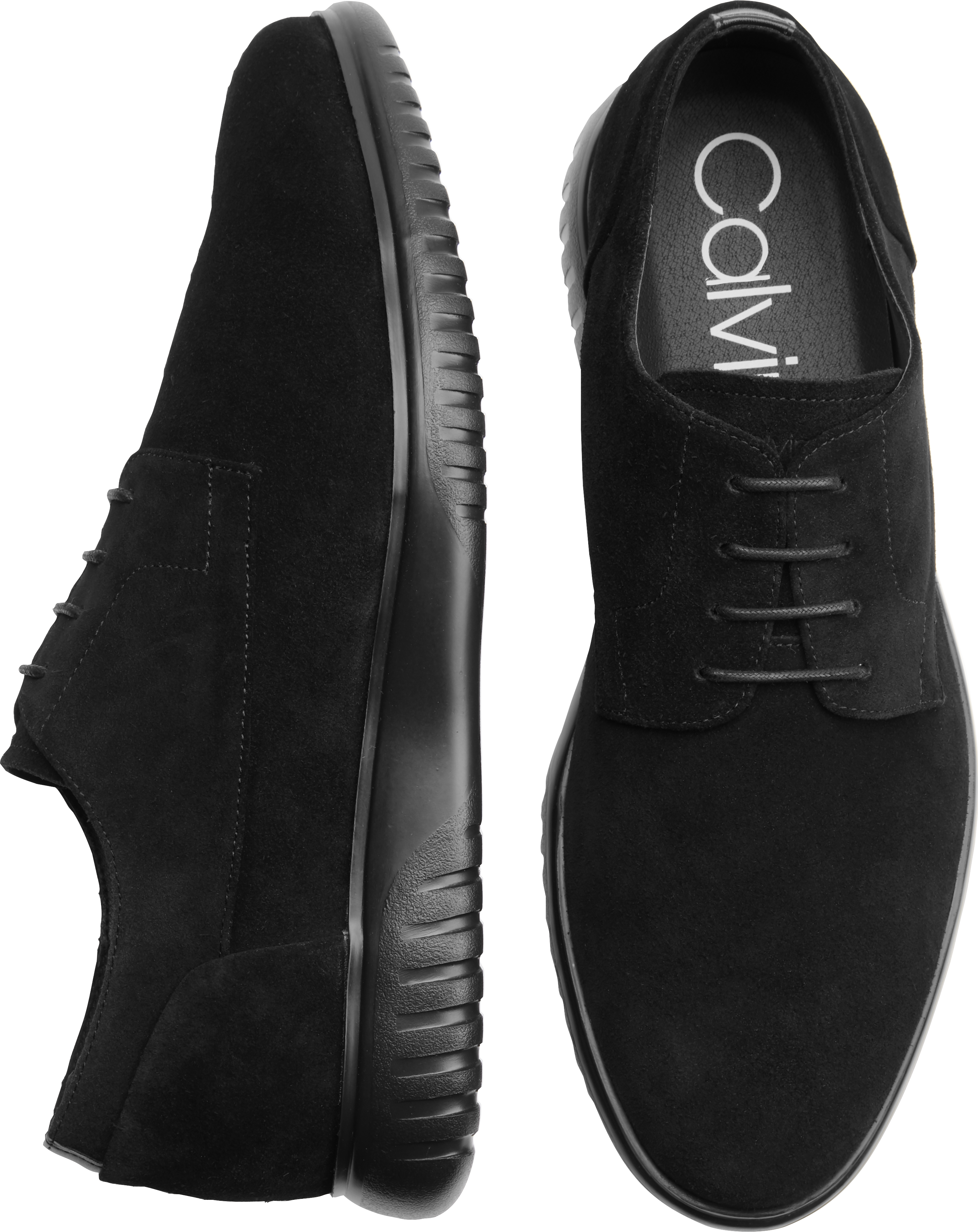 calvin klein suede trainers