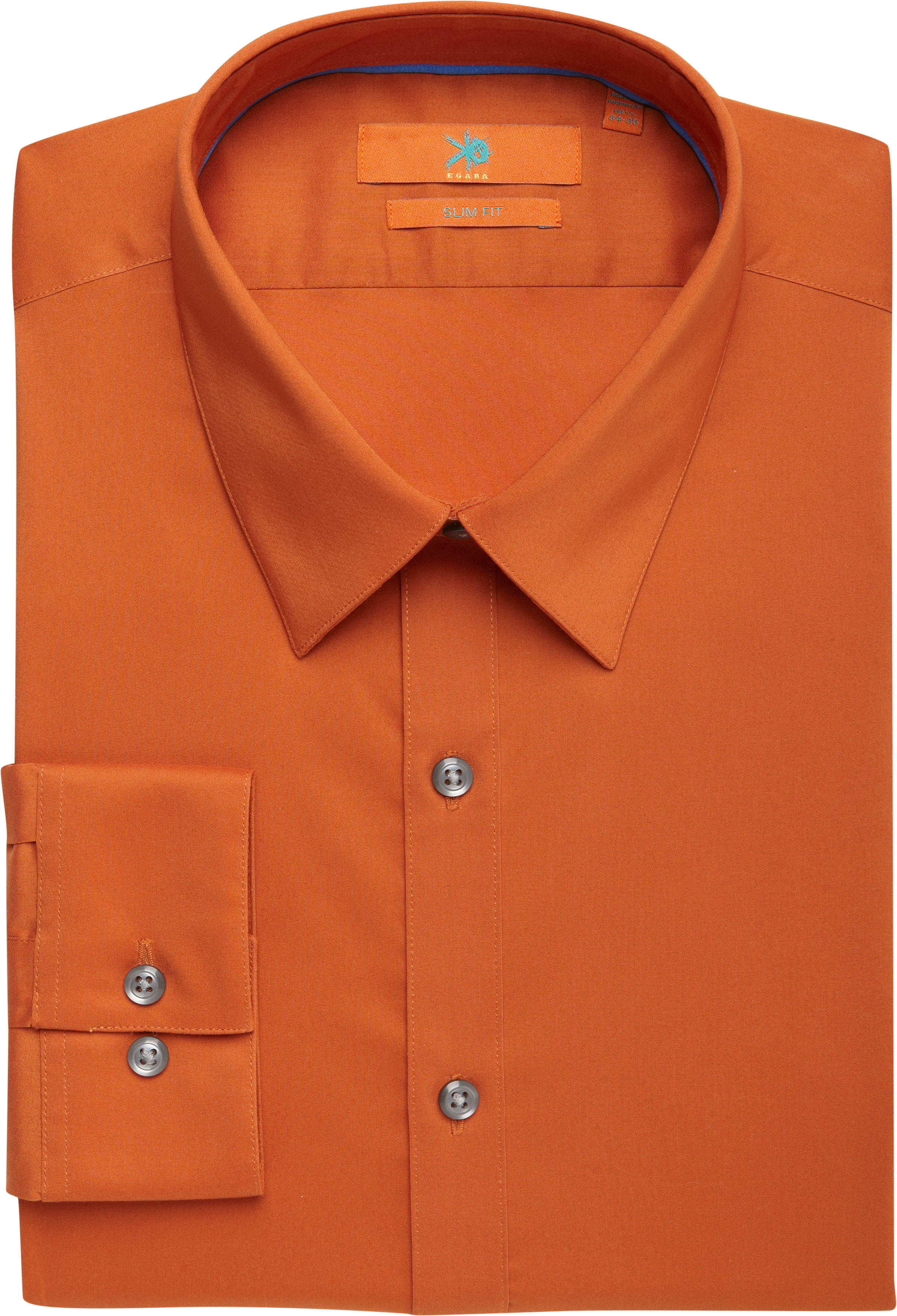 Mens Orange Dress Shirt | Mens Wearhouse