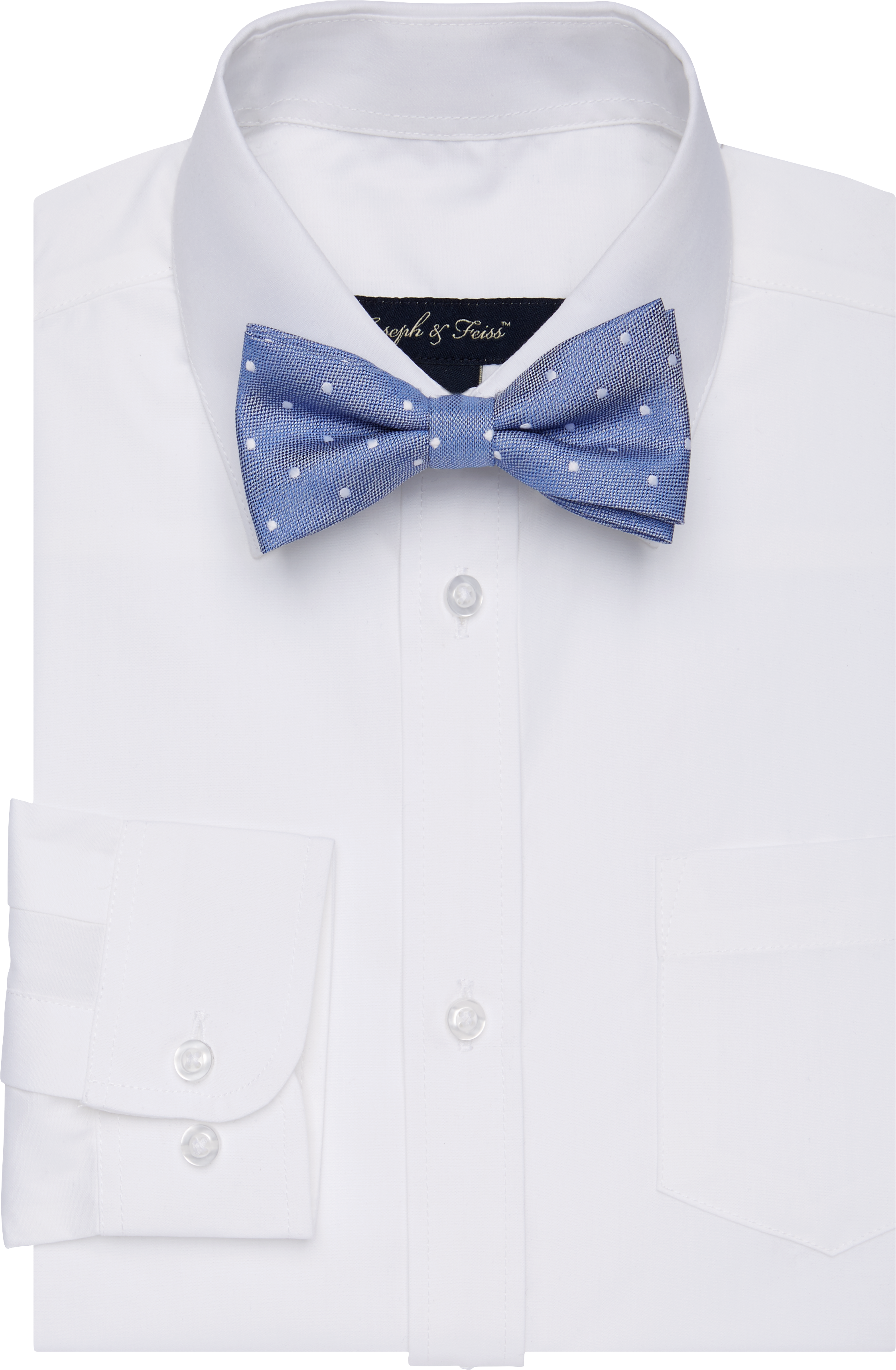 Joseph Feiss Boy S White Dress Shirt Bow Tie Men S Sale