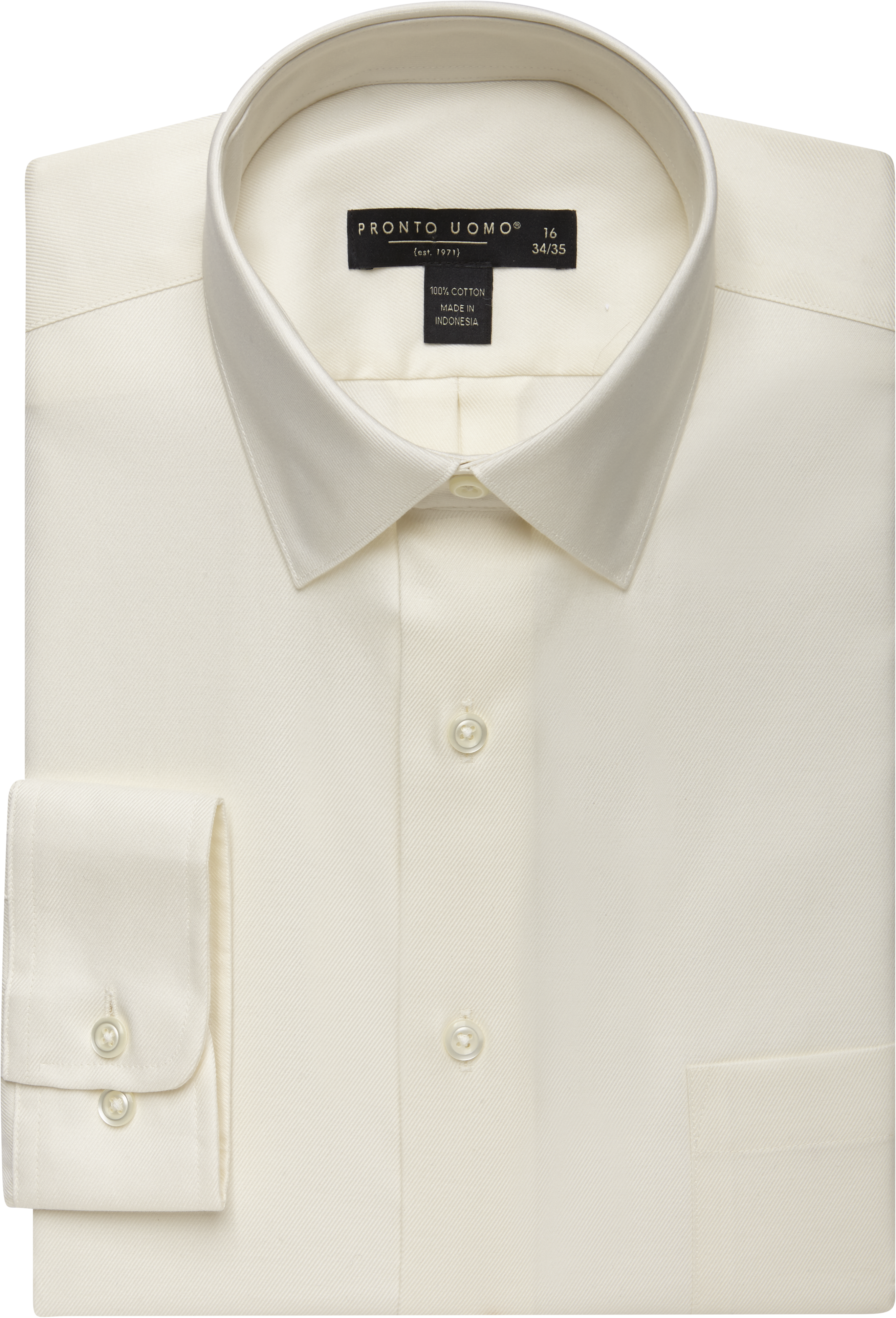 light ivory men's dress shirt