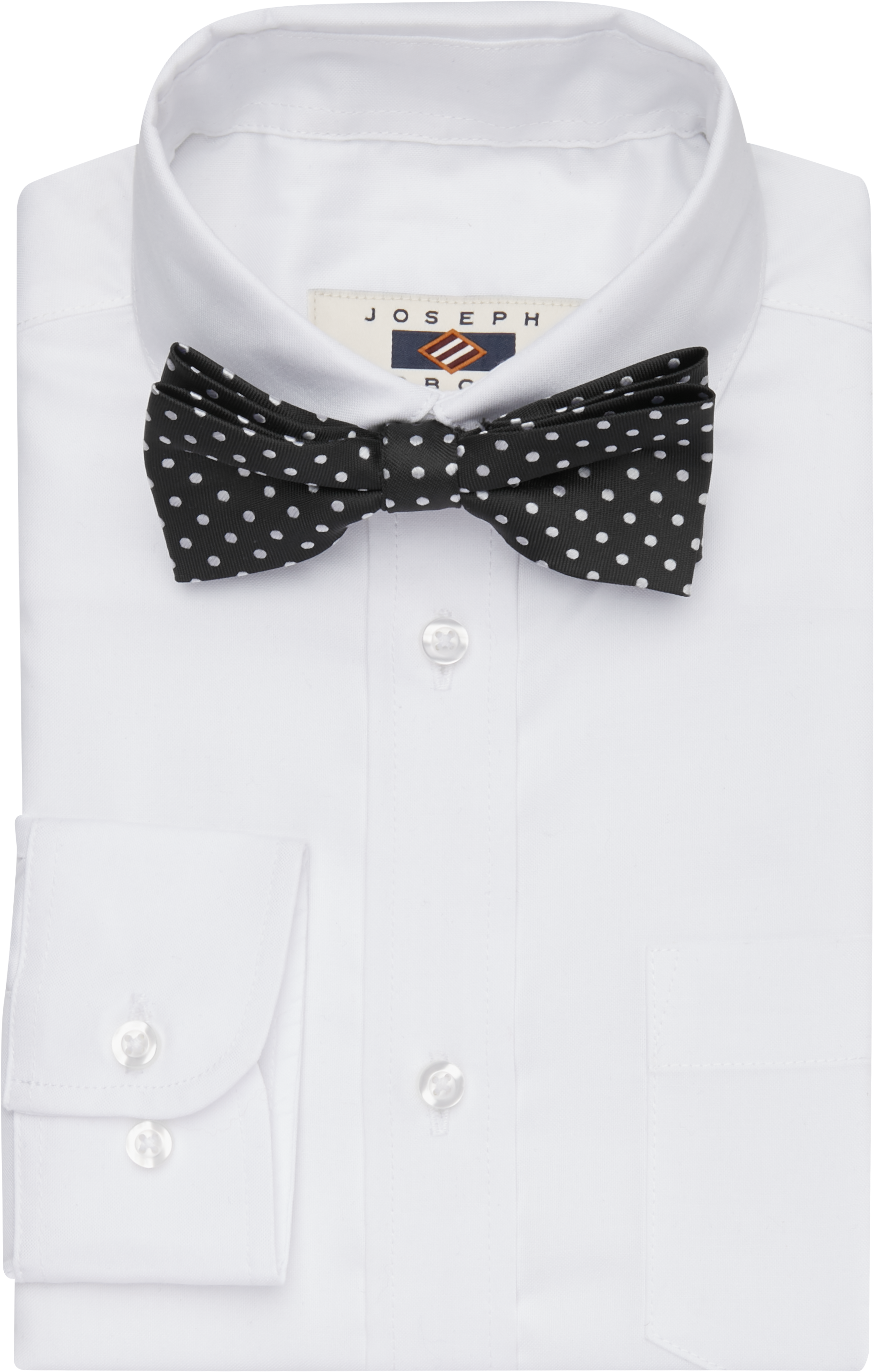 Joseph Abboud Boys White Dress Shirt & Bow Tie Set - Men&#39;s Sale | Men&#39;s Wearhouse