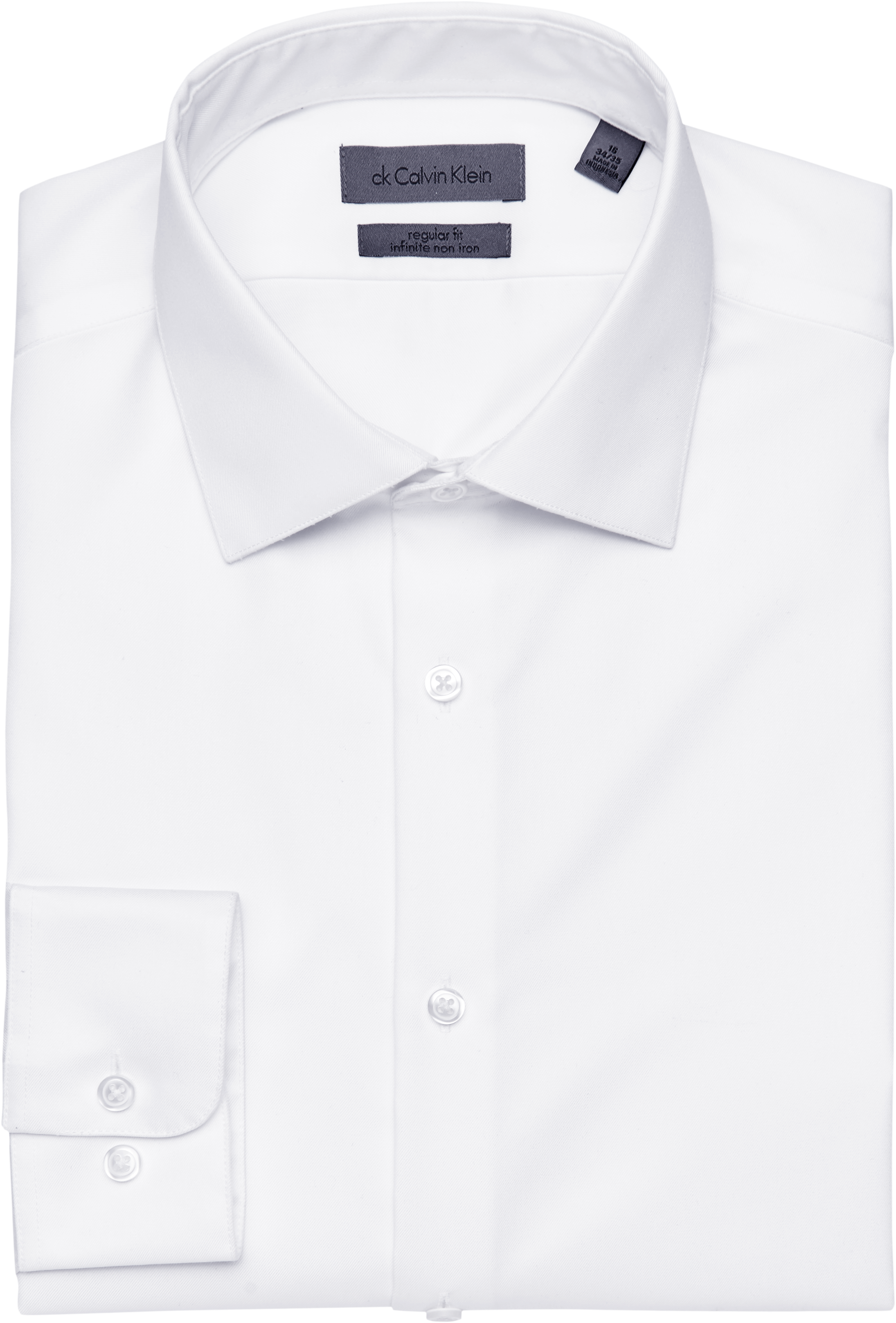 white calvin klein dress shirt