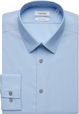 calvin klein light blue dress shirt