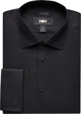 mens black dinner shirt