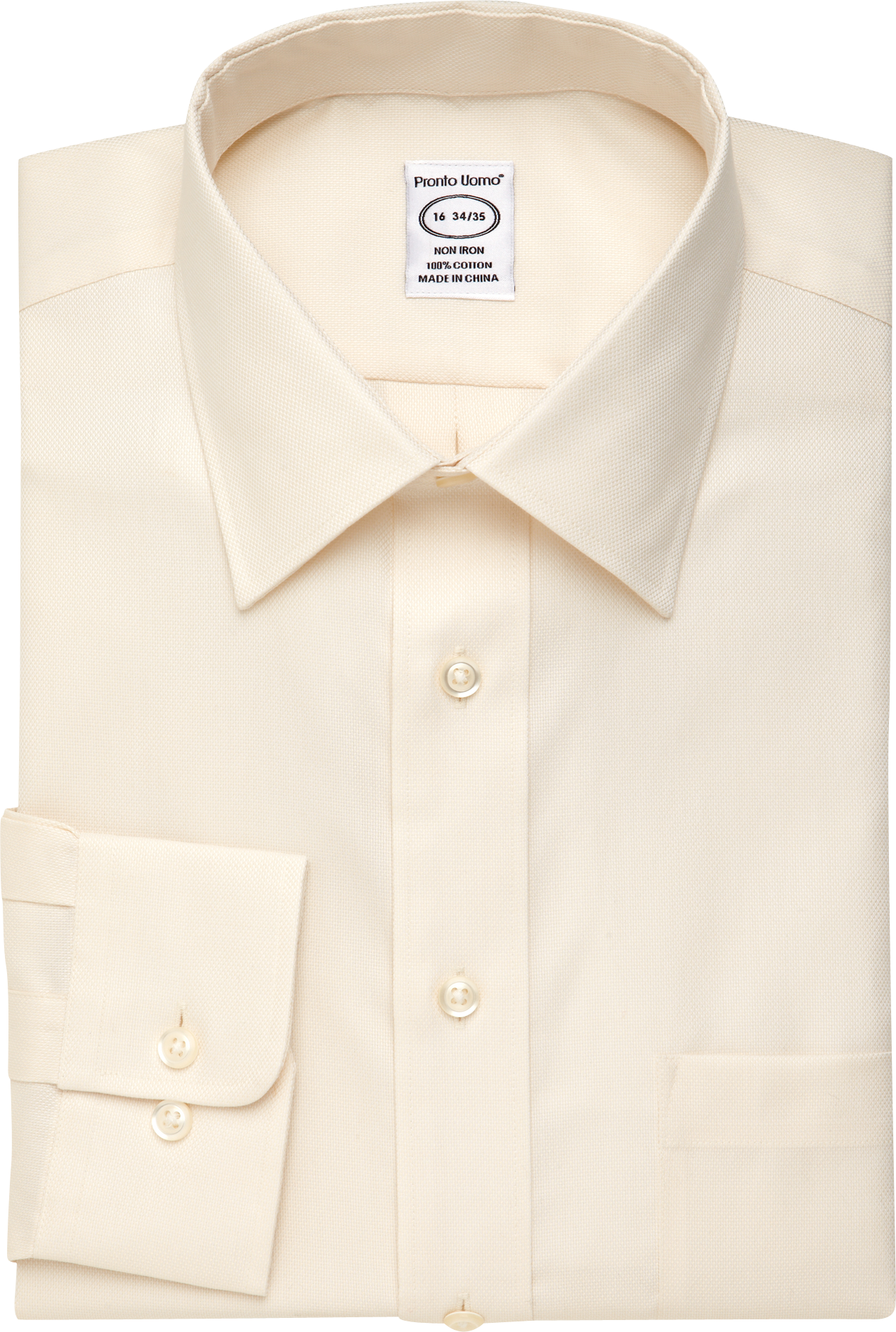 Ivory Dress Shirt | Men's Wearhouse