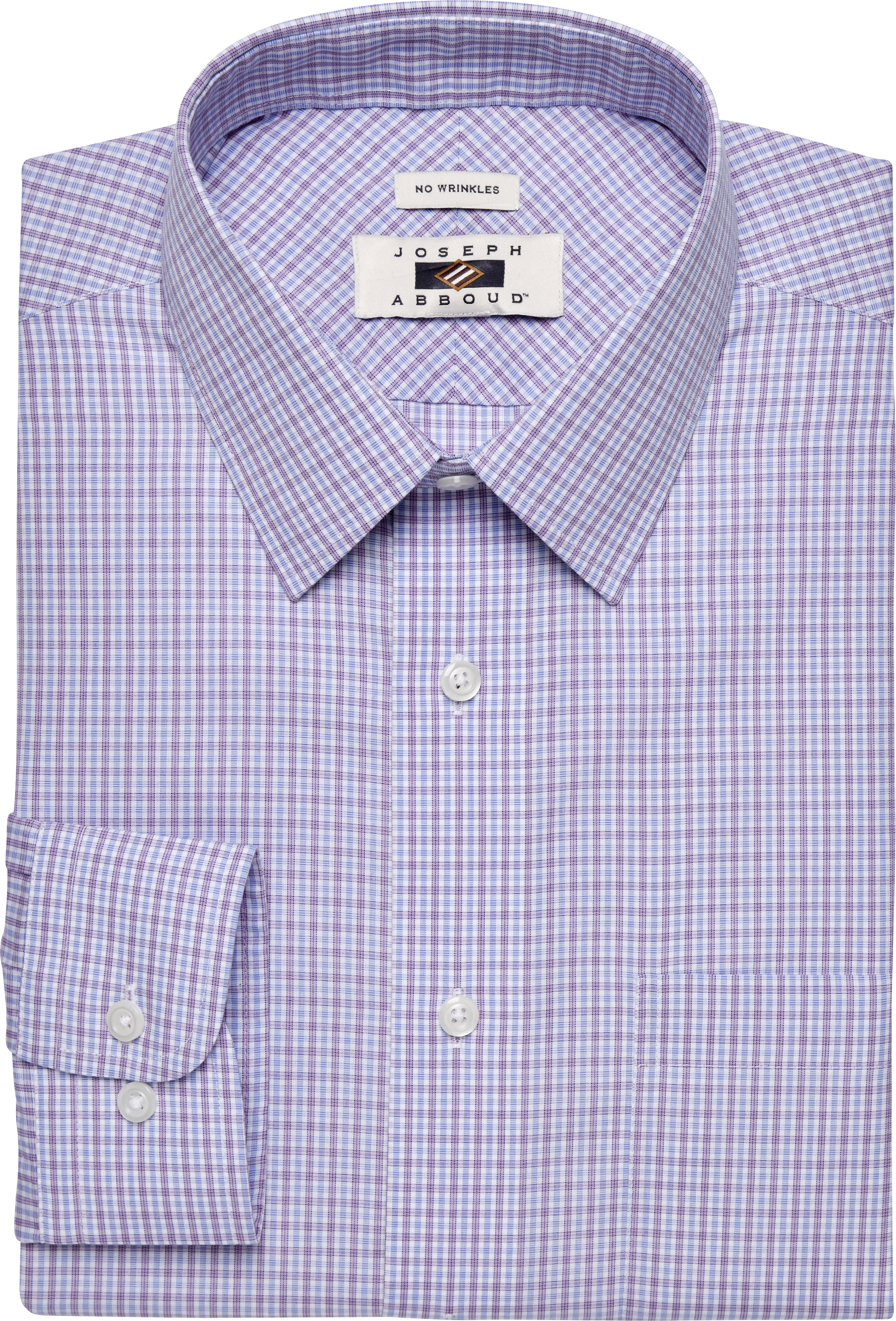 Mens Cotton Lavender Dress Shirt | Mens Wearhouse