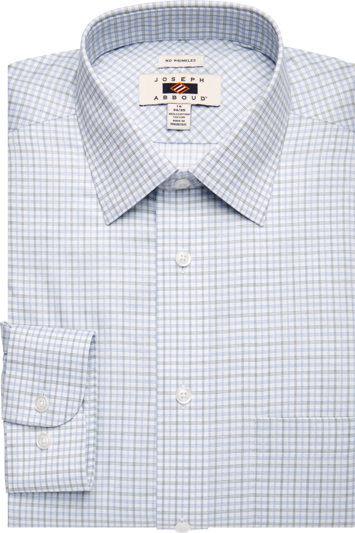 New Joseph Abboud Cotton Elite 16 34-35 BUTTON DOWN DRESS SHIRT ...