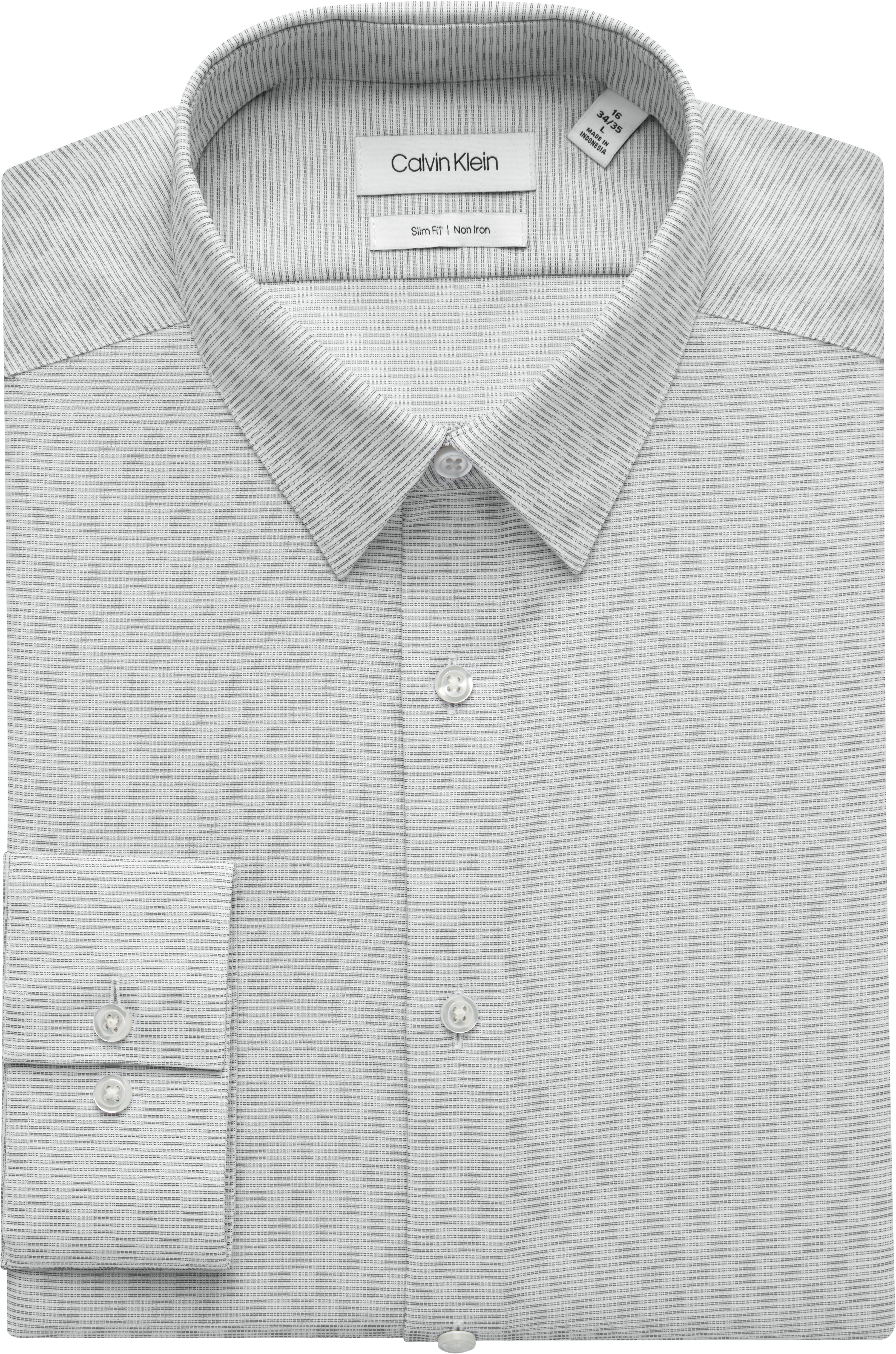calvin klein fitted dress shirts