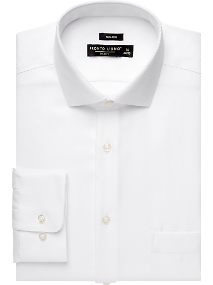 Wide Spread Collar Dress Shirt | Men's Wearhouse