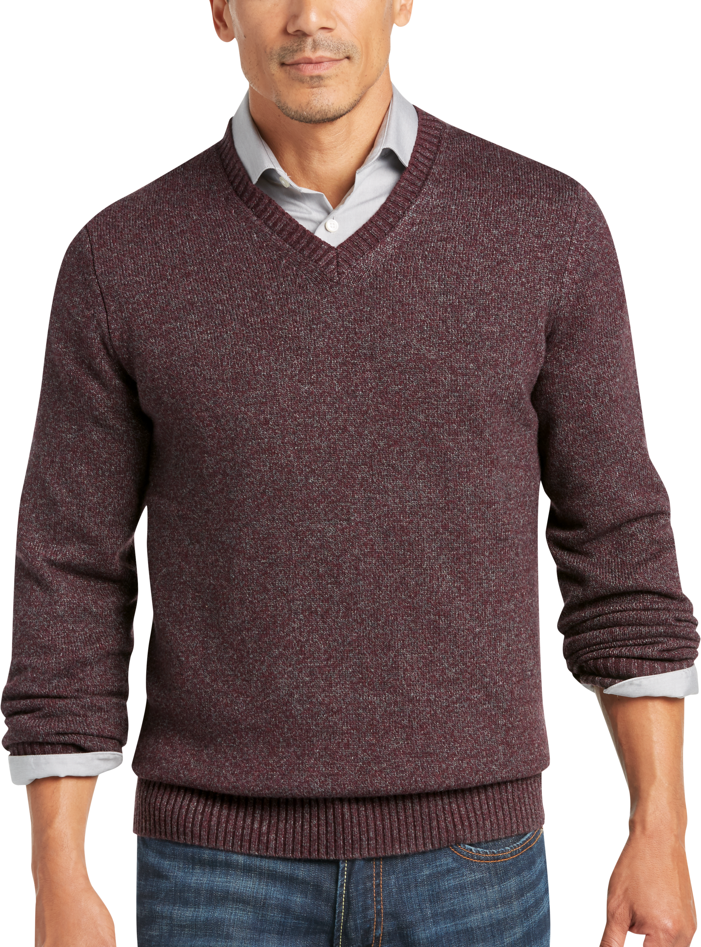 Joseph Abboud Berry V-Neck Sweater - Men's Sweaters | Men's Wearhouse