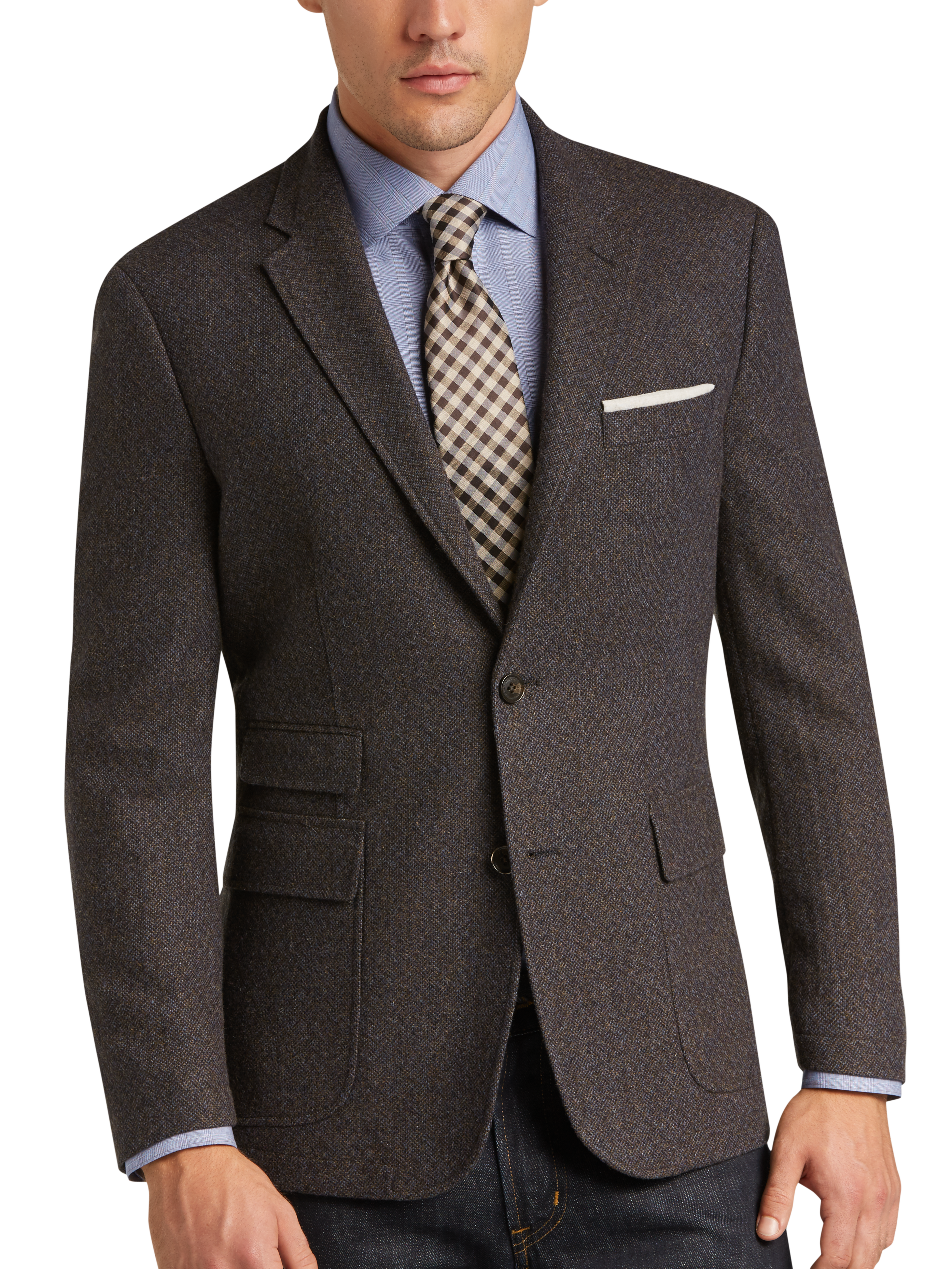 Joseph Abboud Blue Slim Fit Suit Separates Coat - Suit Separate Coats ...