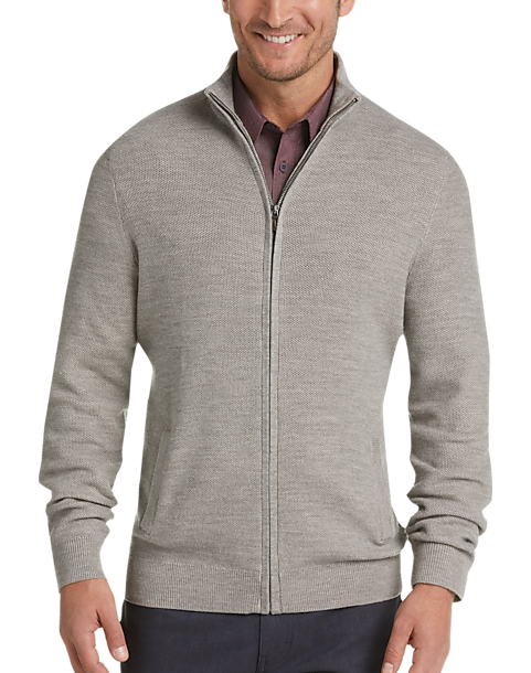 Joseph Abboud Men's Full-Zip Sweater only $14.99 | eDealinfo.com