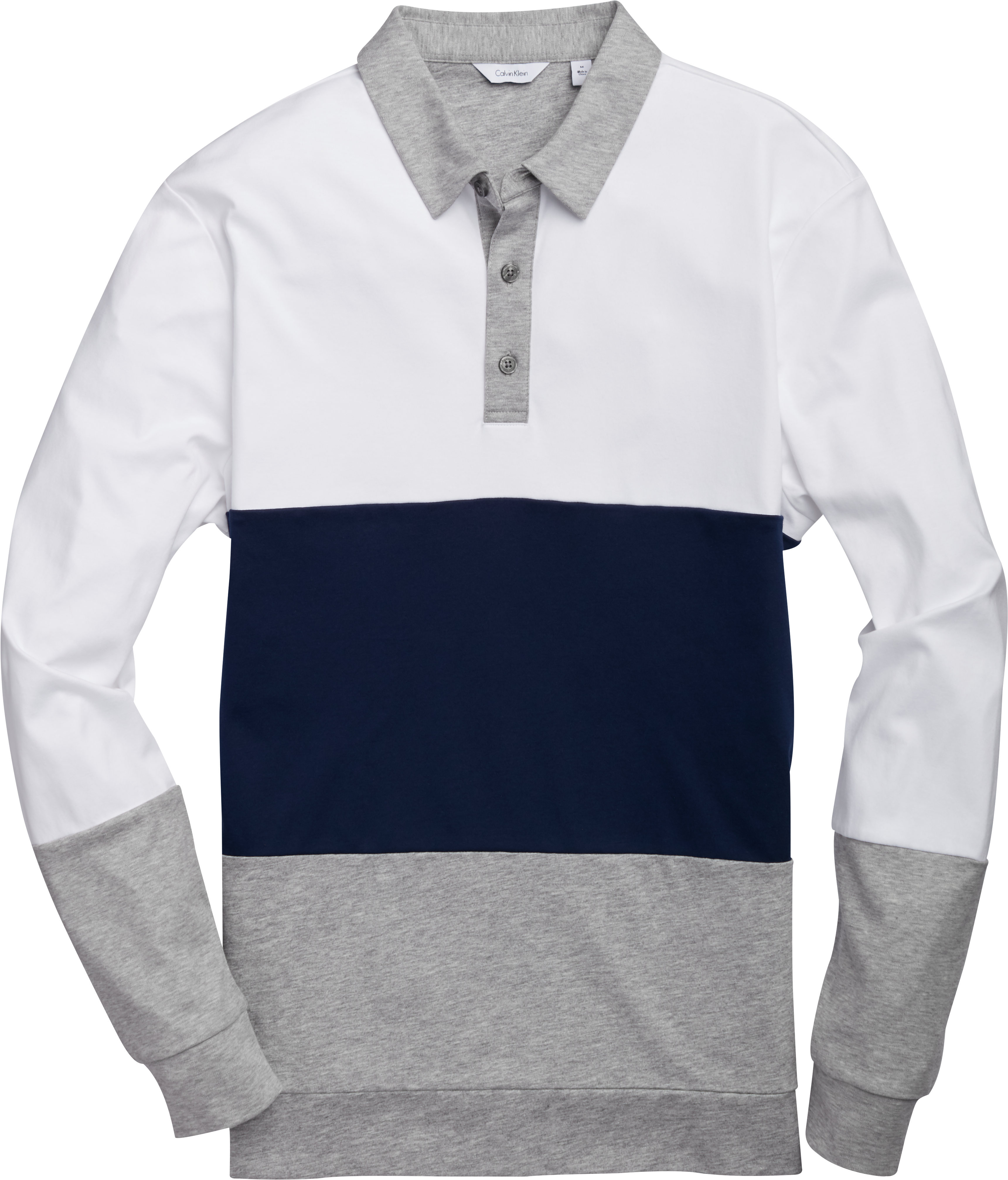 ck long sleeve polo