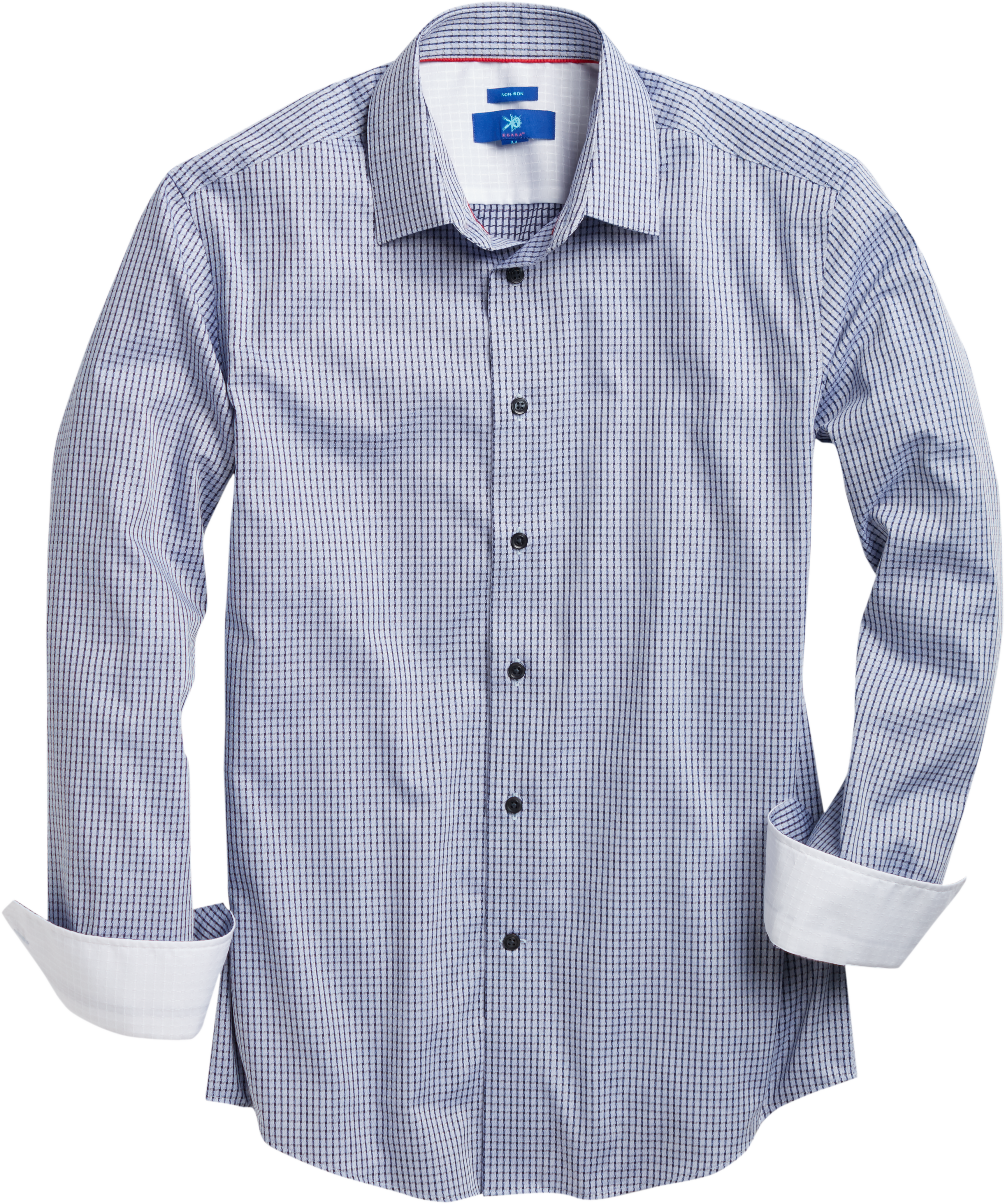 mens blue stripe shirt