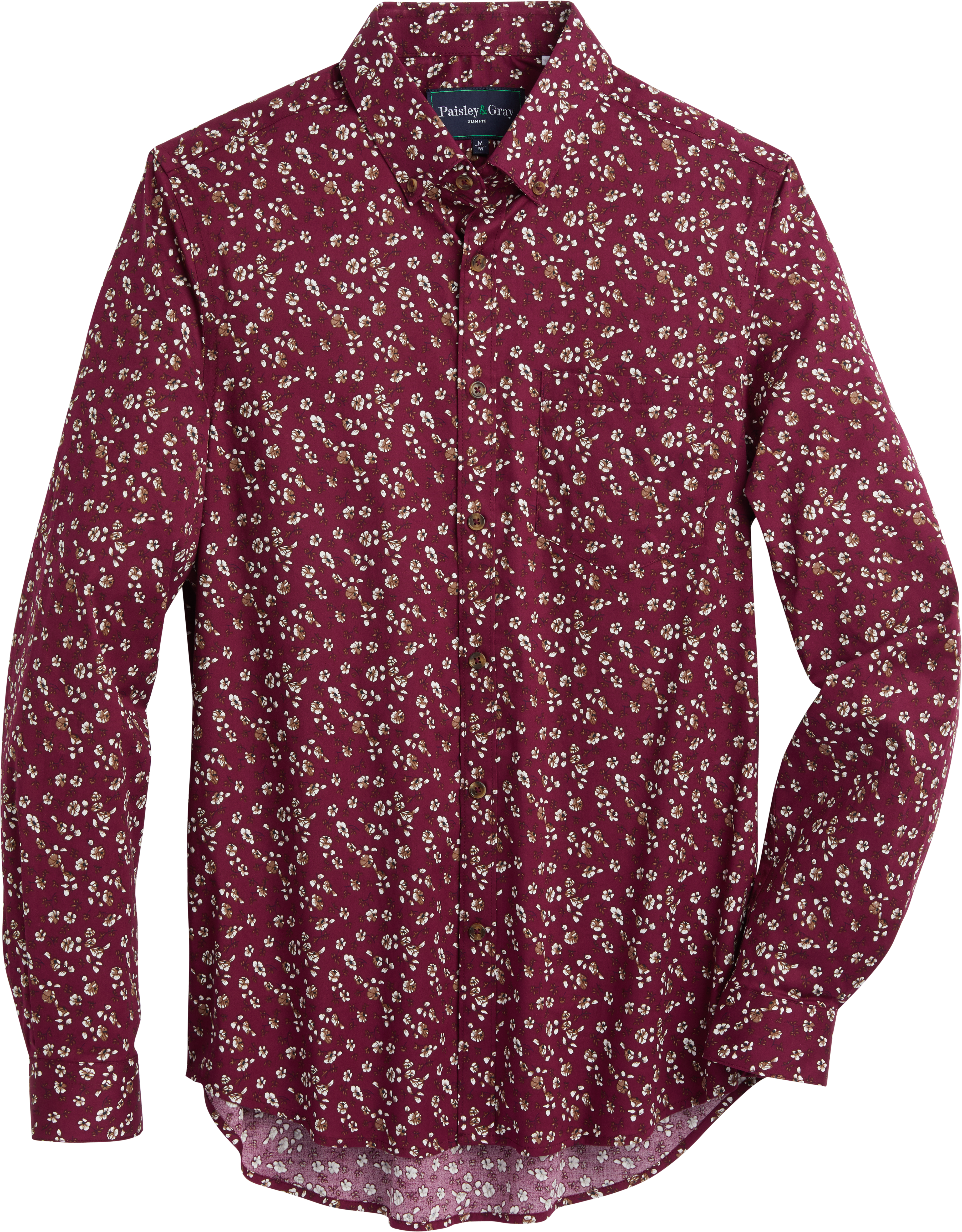 paisley mens shirt