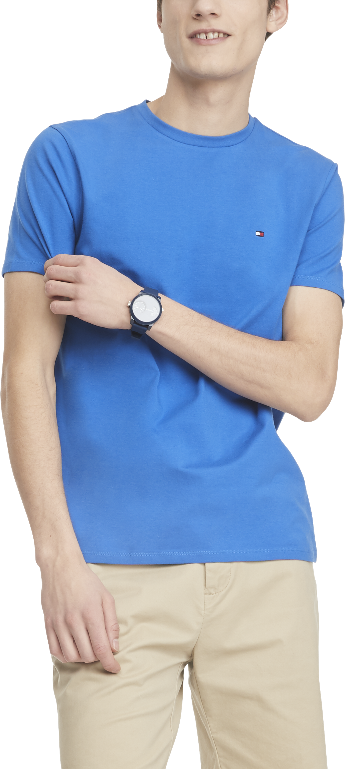 tommy hilfiger crew neck tee