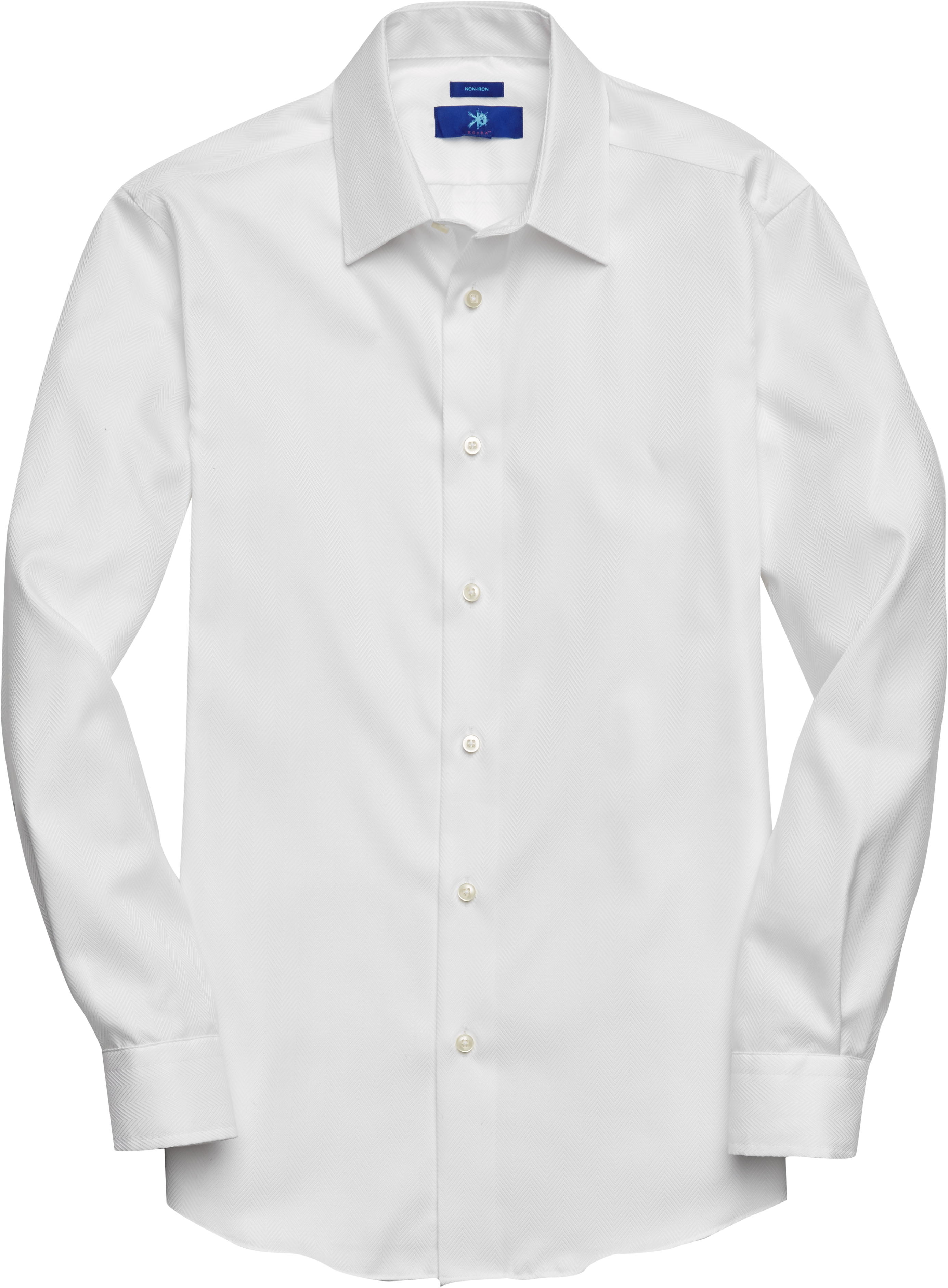 White Spread-collar Shirt | Mens Wearhouse