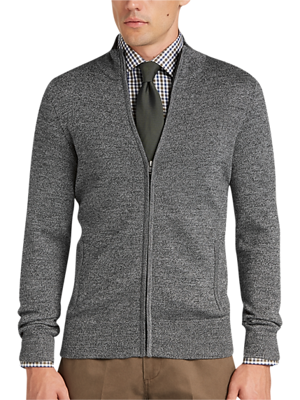 Mens Full Zip Sweater | Mens Wearhouse