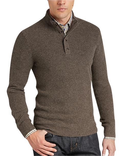 Joseph Abboud Brown Sweater - Men's Sweaters | Men's Wearhouse