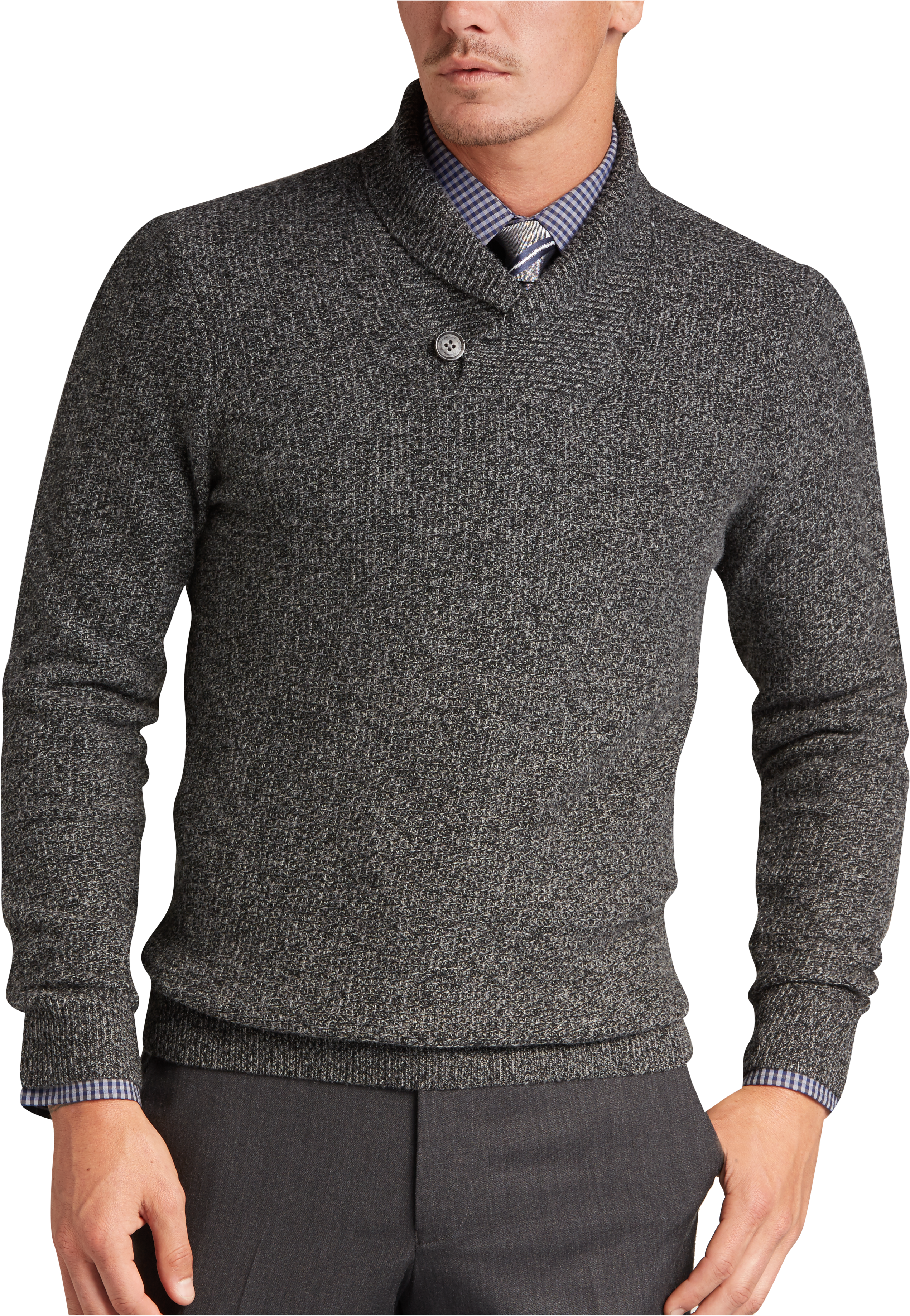 Black Wool Sweater | Mens Wearhouse